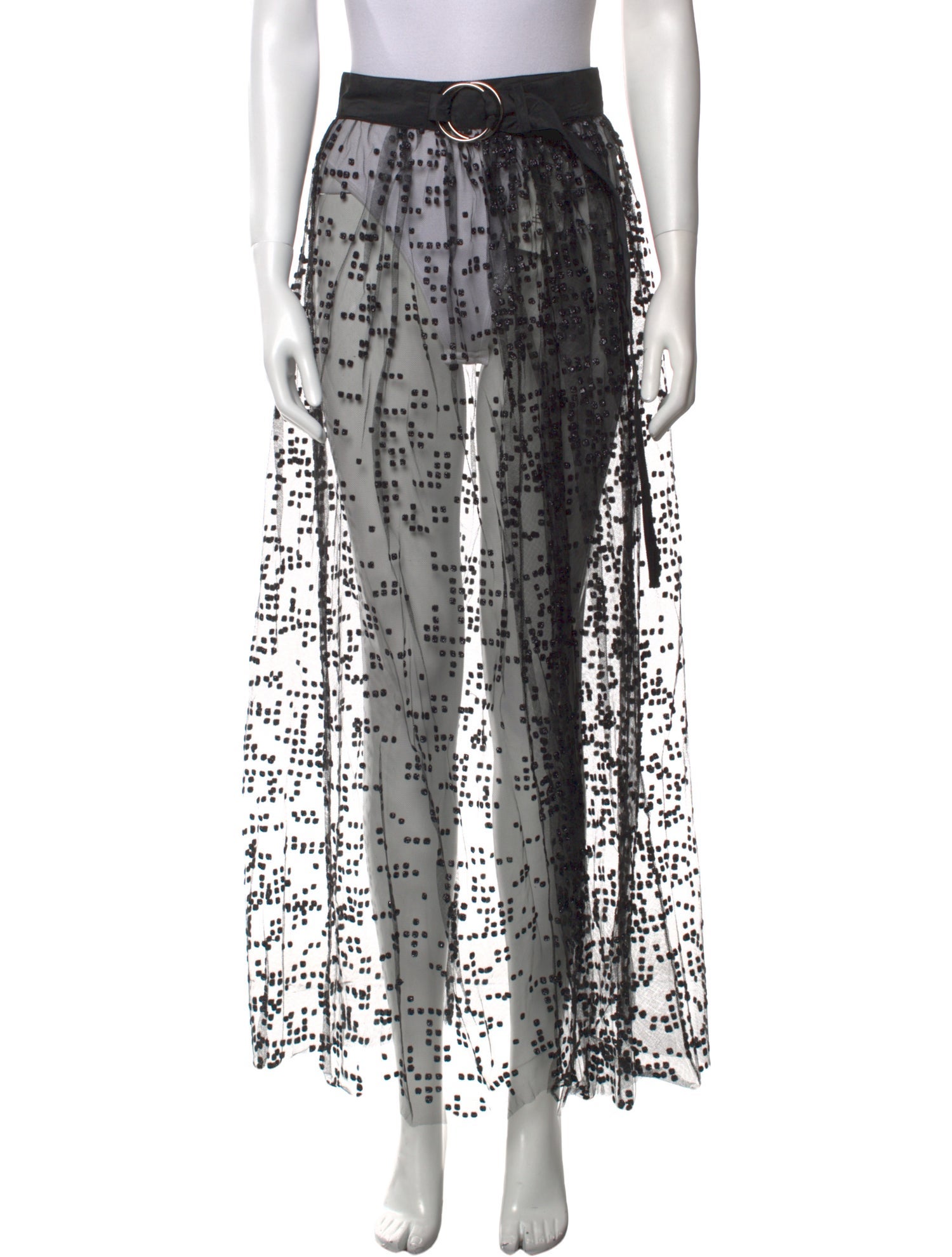 Rachel Comey Glitter Accents Long Skirt w/ Tags