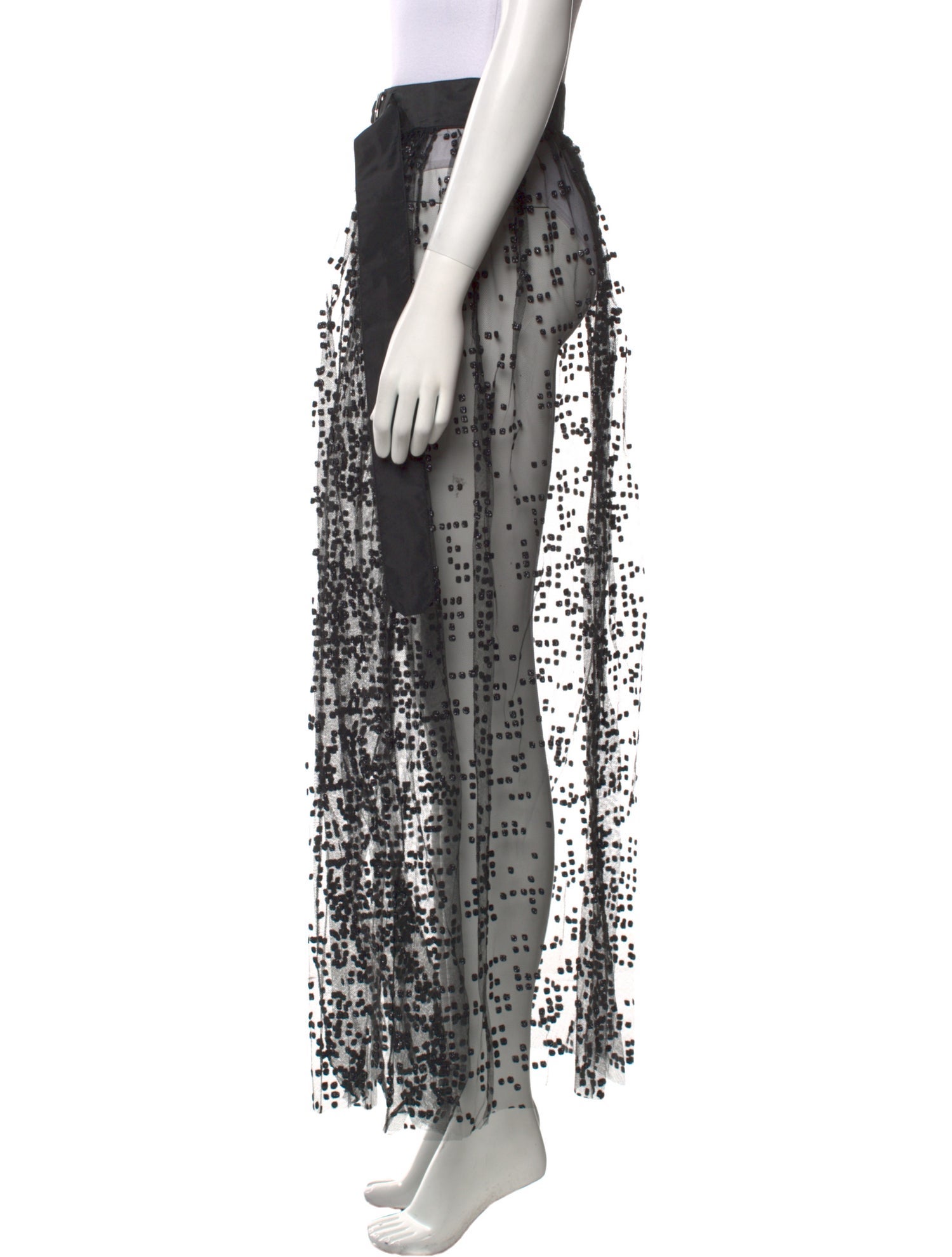 Rachel Comey Glitter Accents Long Skirt w/ Tags