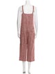 Rachel Comey Linen Tweed Pattern Jumpsuit