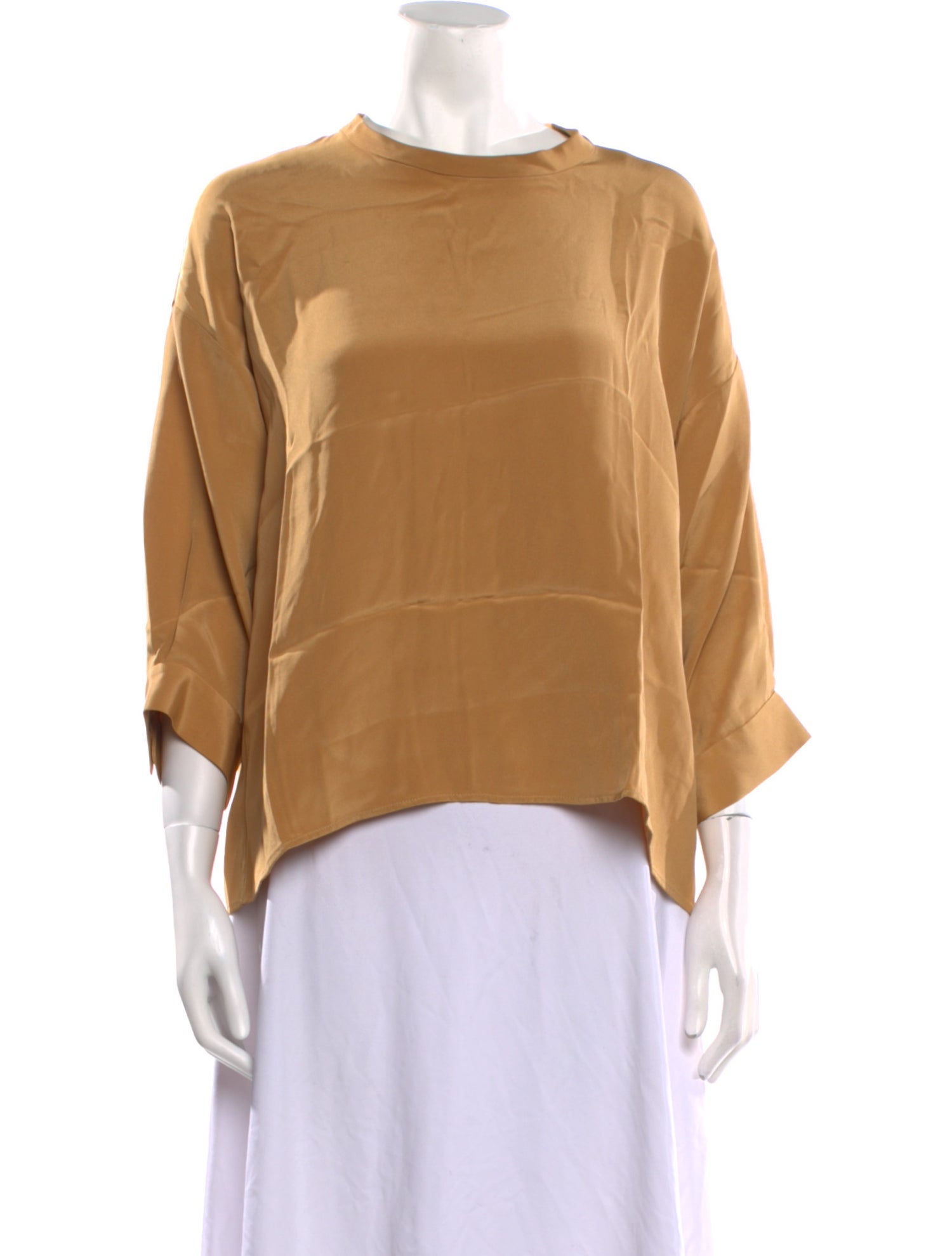 Rachel Comey Silk Scoop Neck Blouse