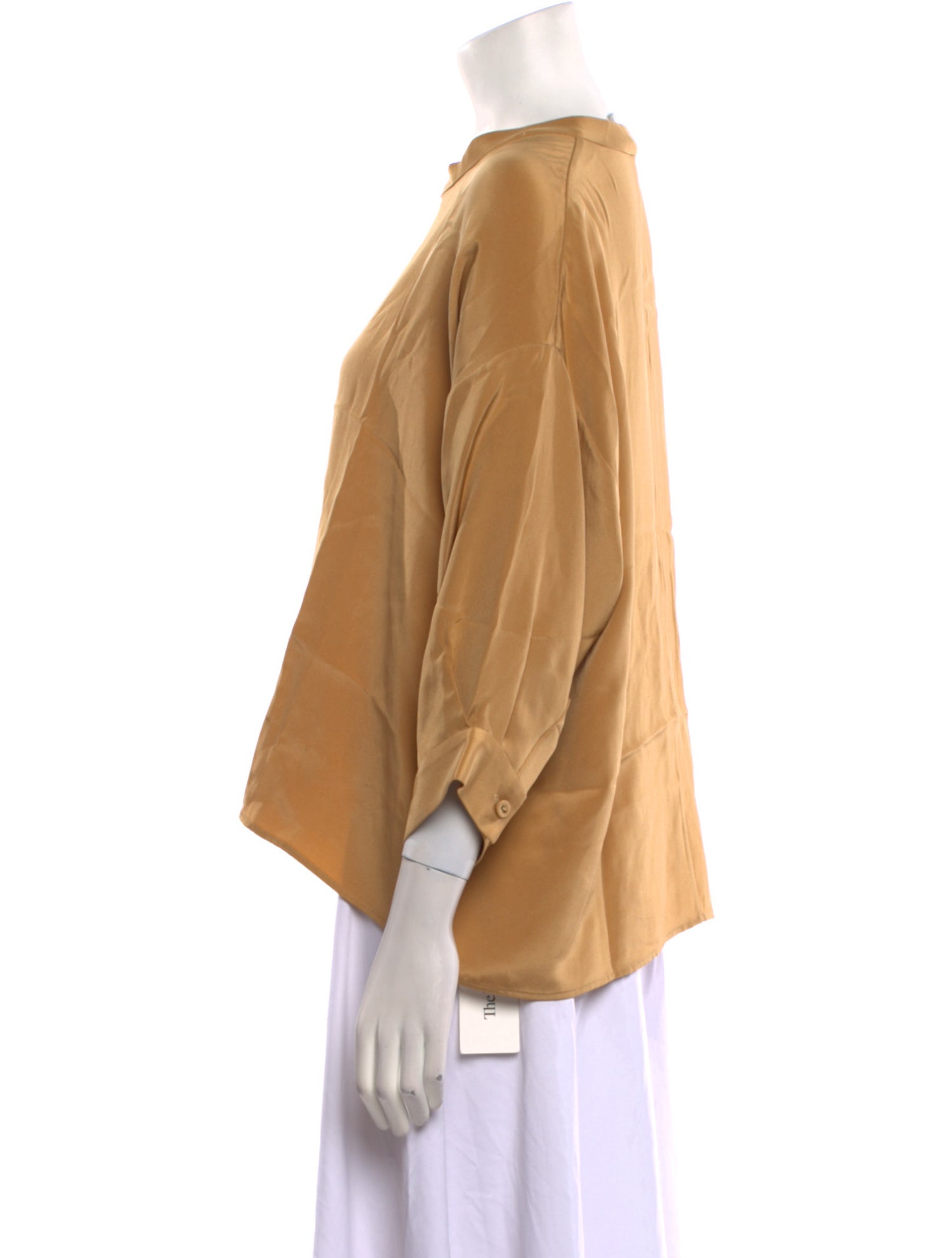 Rachel Comey Silk Scoop Neck Blouse