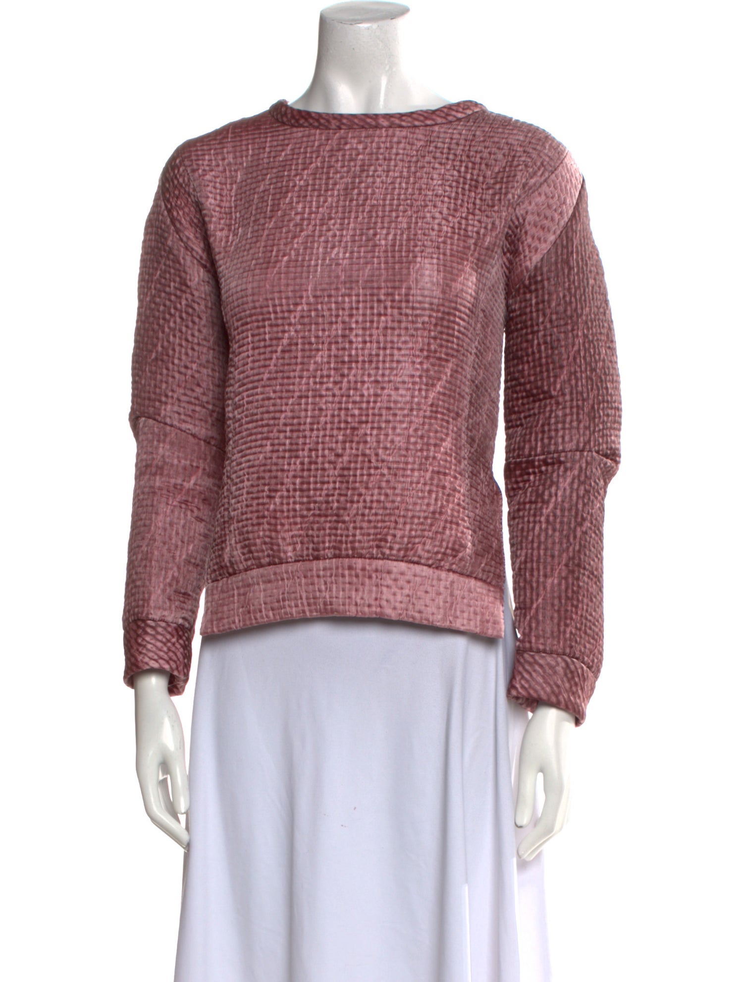 Rachel Comey Scoop Neck Long Sleeve Sweatshirt