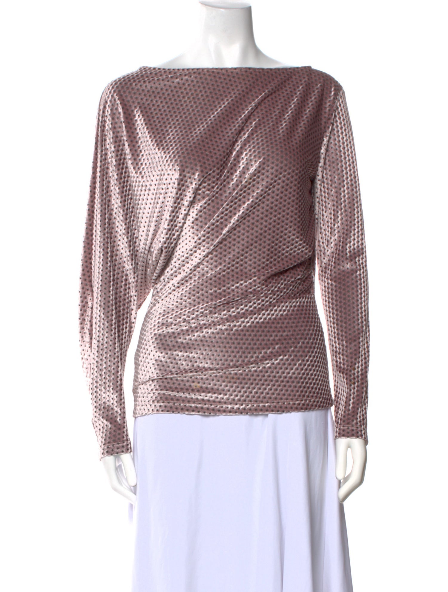 Rachel Comey Bateau Neckline Long Sleeve Top