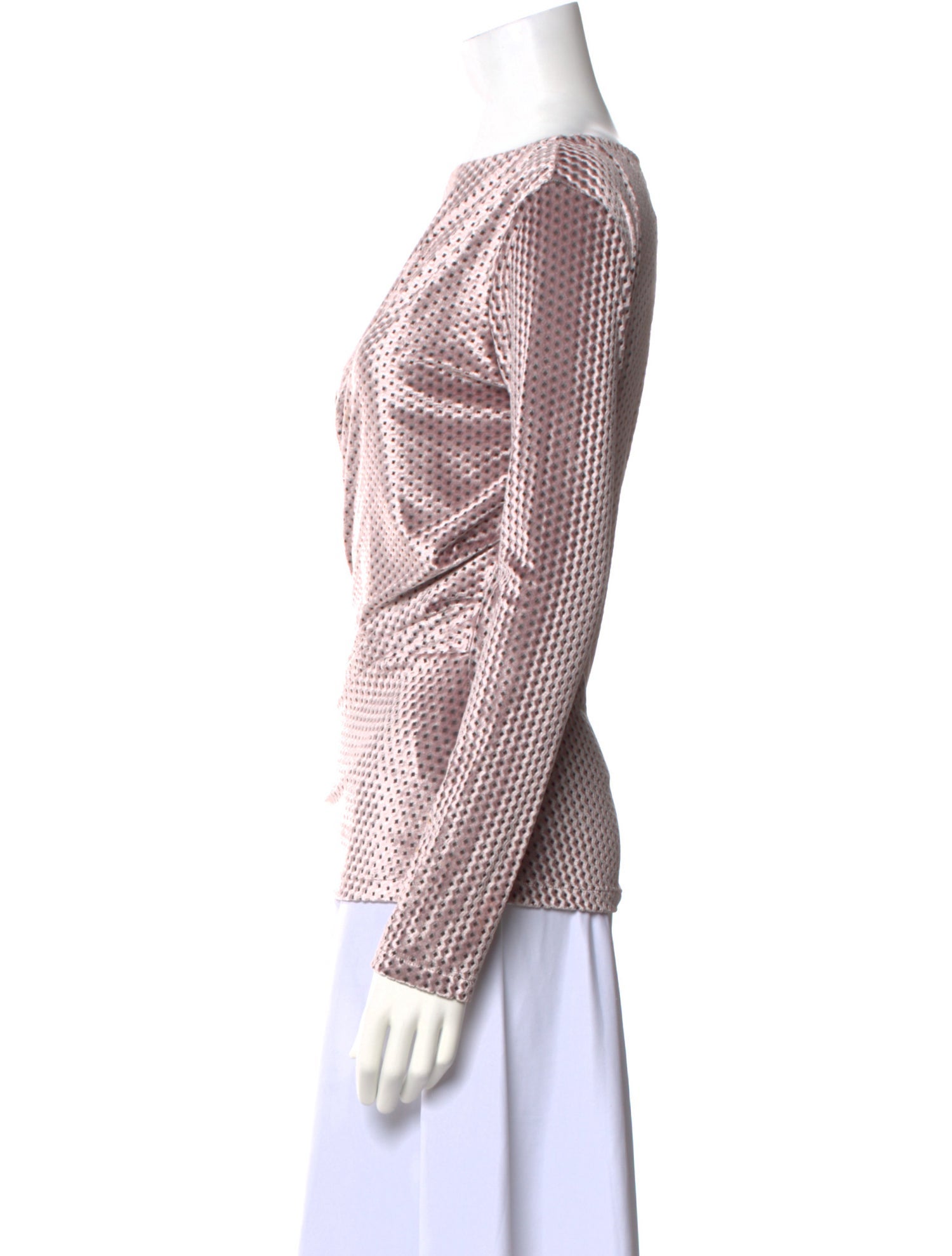 Rachel Comey Bateau Neckline Long Sleeve Top