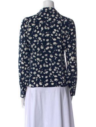 Rachel Comey Silk Printed Blouse