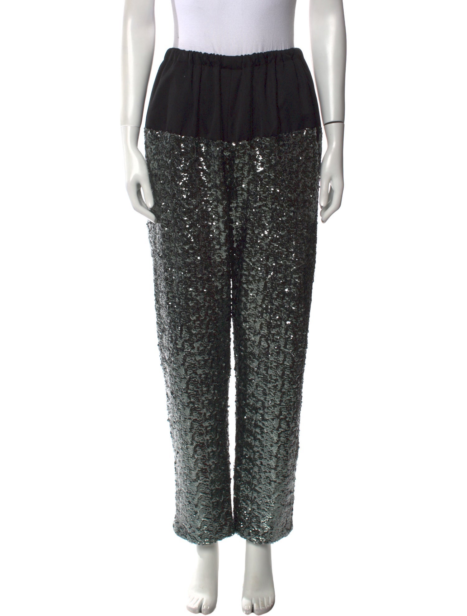 Rachel Comey Colorblock Pattern Straight Leg Pants