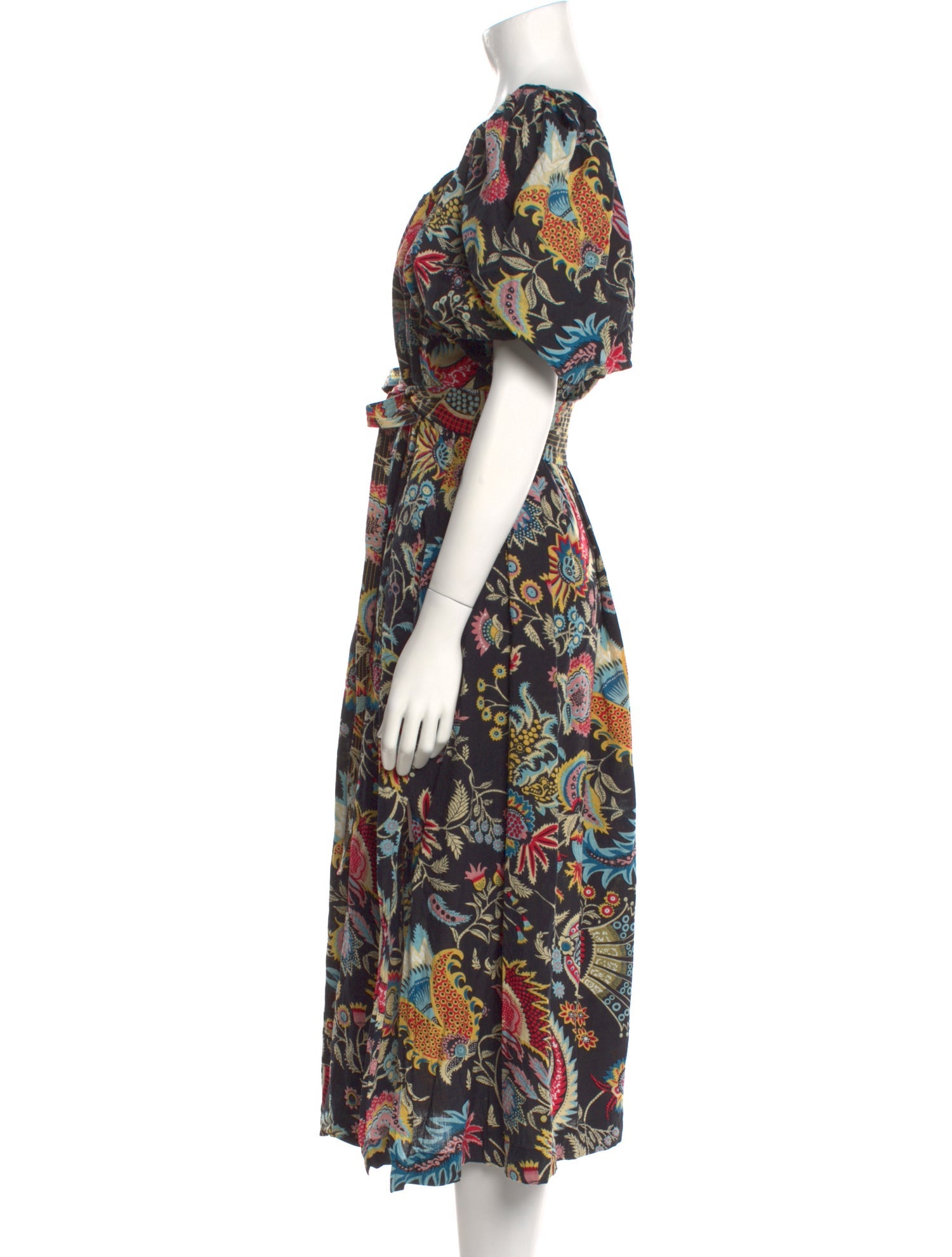 Rachel Comey Floral Print Long Dress
