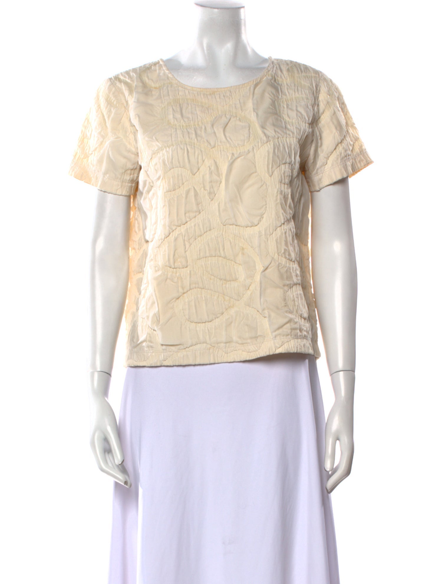 Rachel Comey Scoop Neck Short Sleeve Top