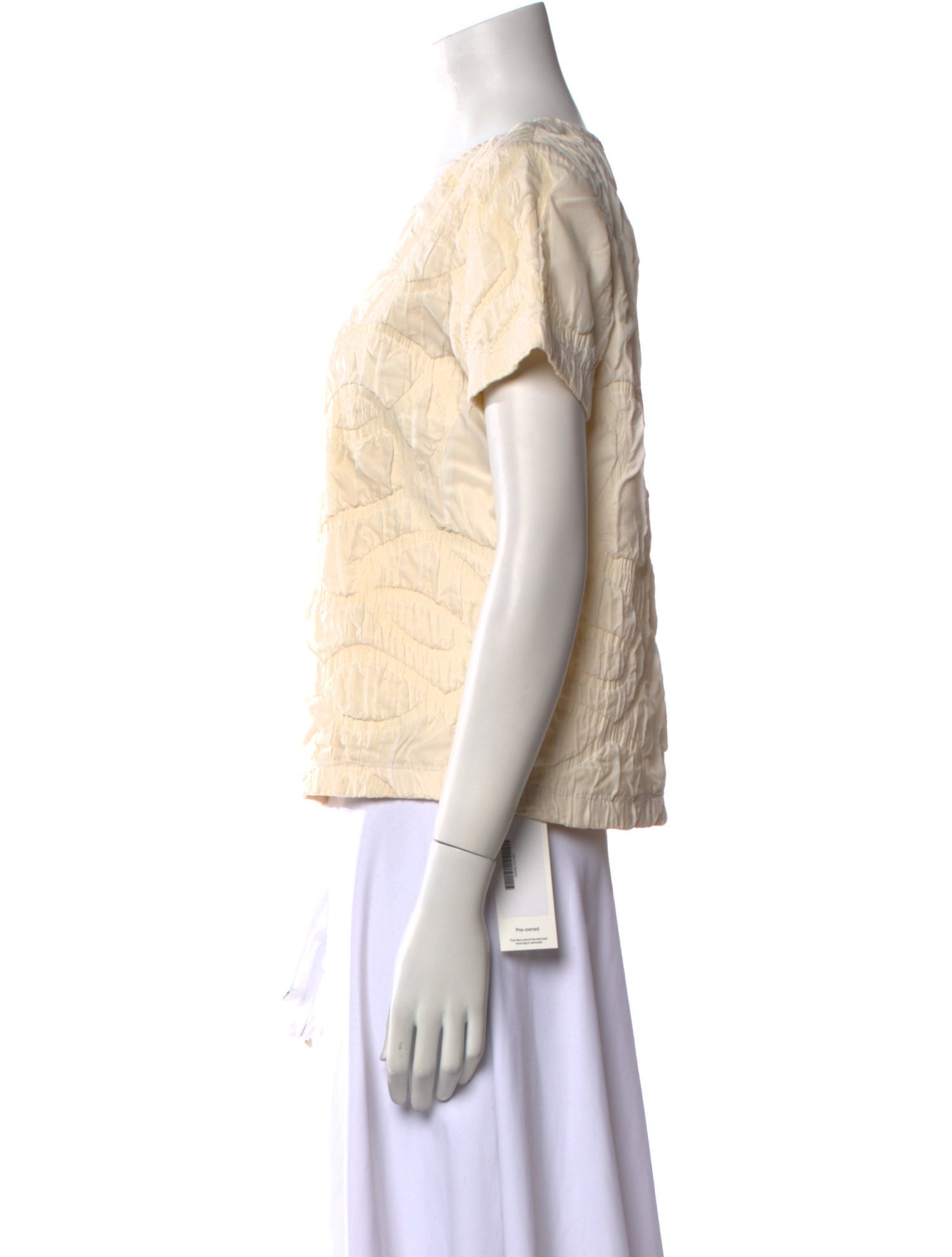 Rachel Comey Scoop Neck Short Sleeve Top