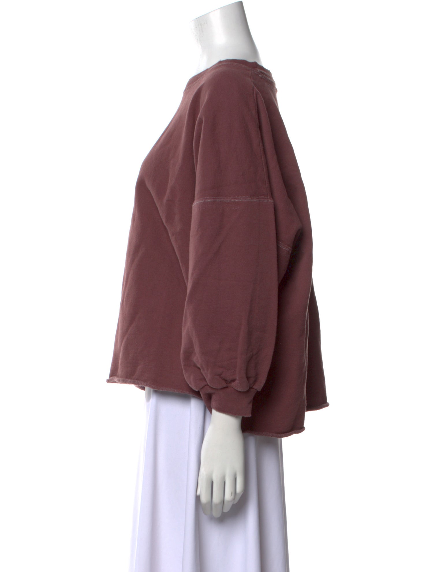 Rachel Comey Bateau Neckline Three-Quarter Sleeve Blouse