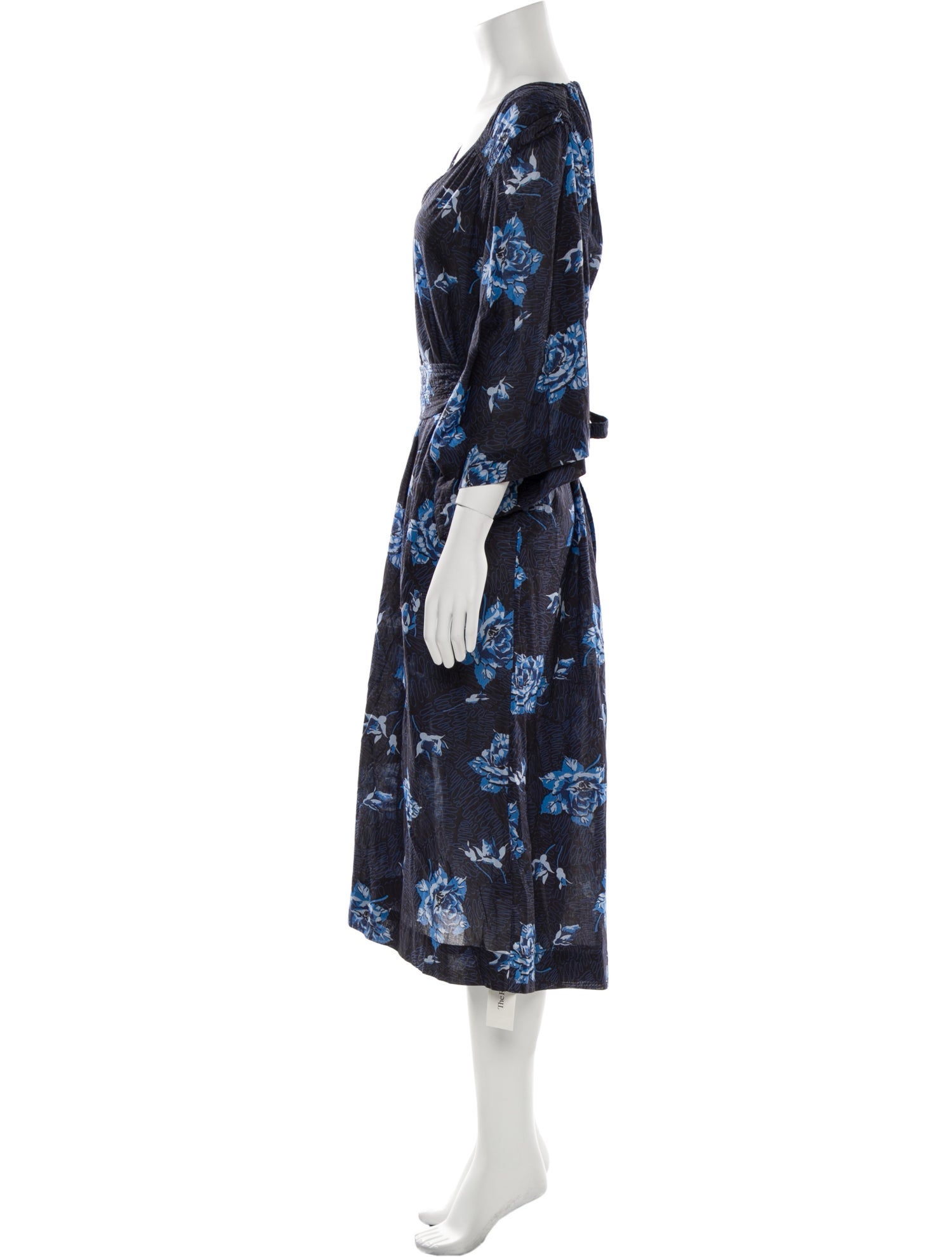 Rachel Comey Floral Print Long Dress