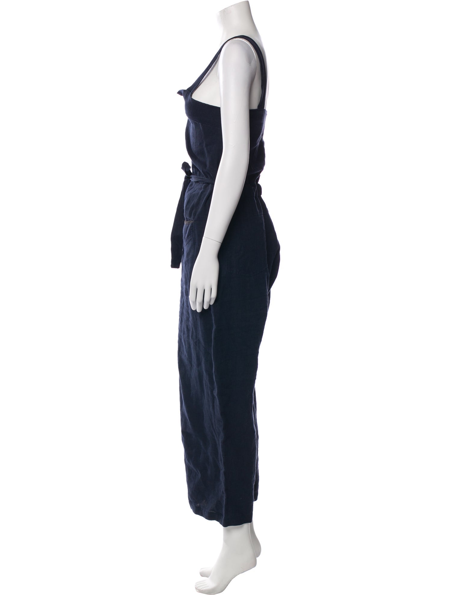 Rachel Comey Linen V-Neck Jumpsuit