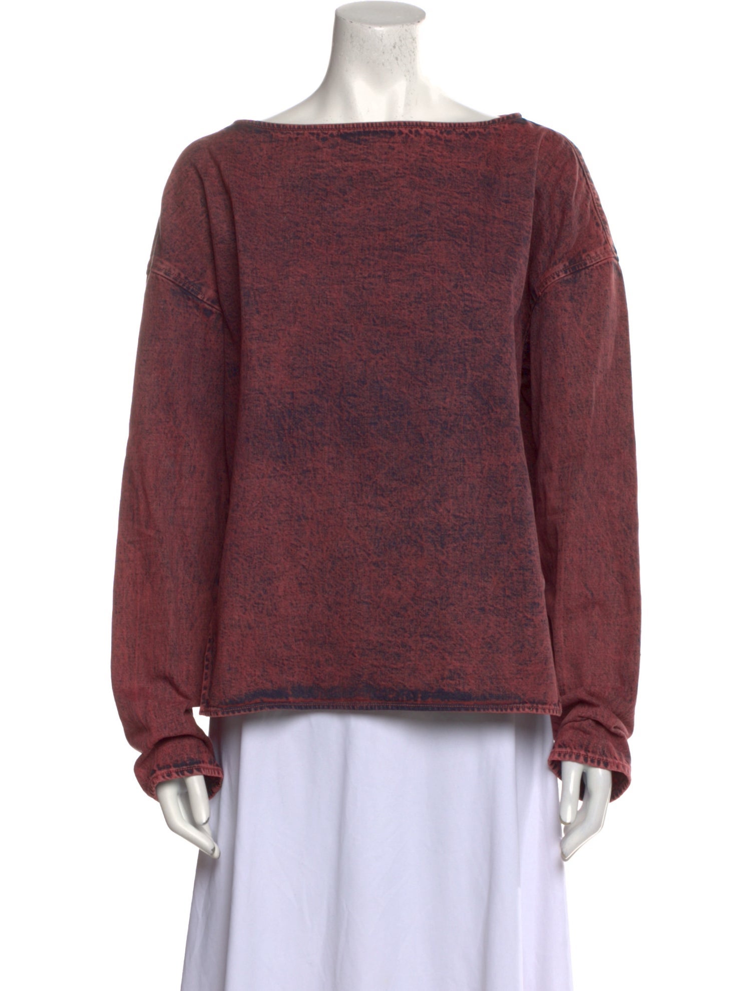 Rachel Comey Bateau Neckline Long Sleeve Sweatshirt