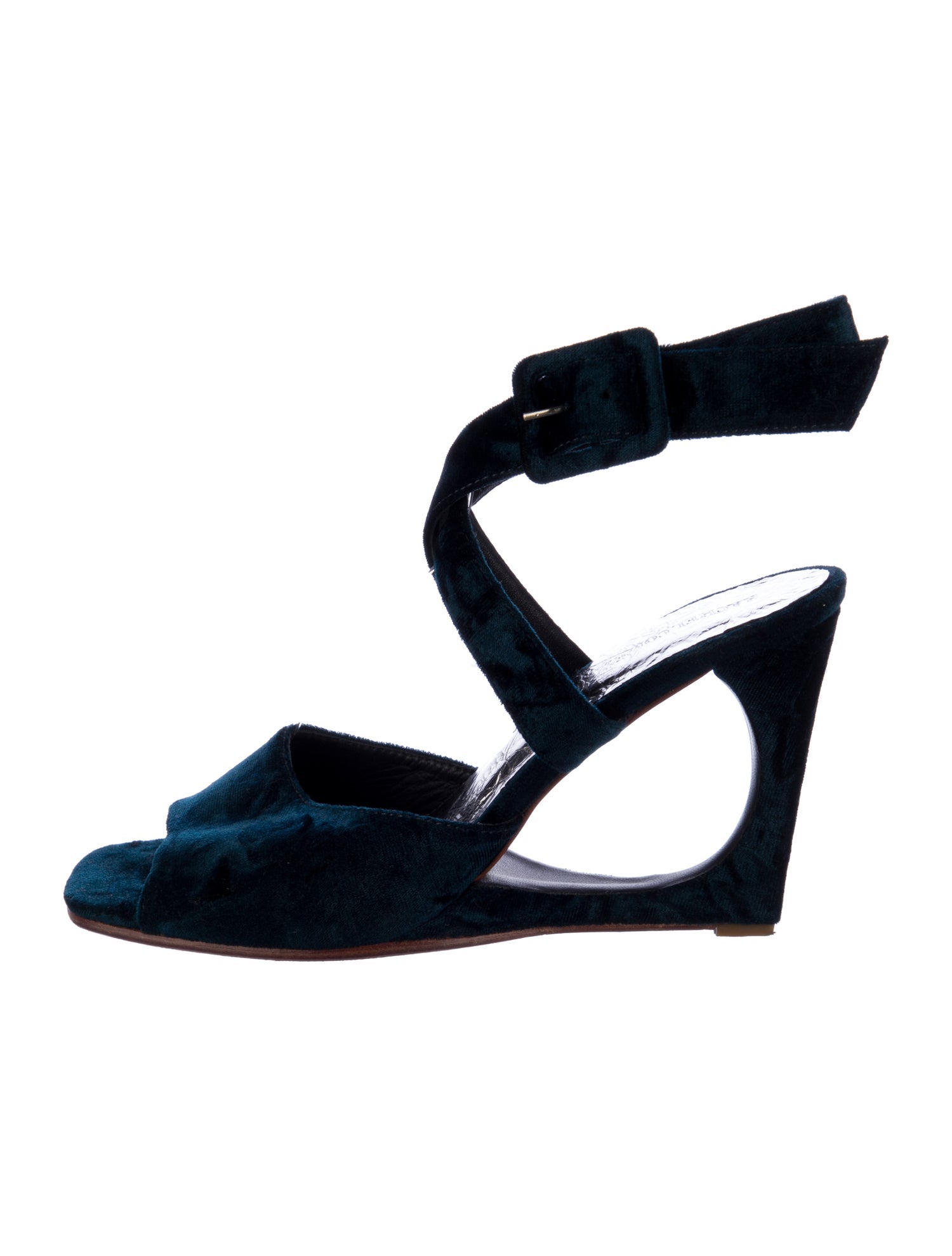 Rachel Comey Velvet Slingback Sandals