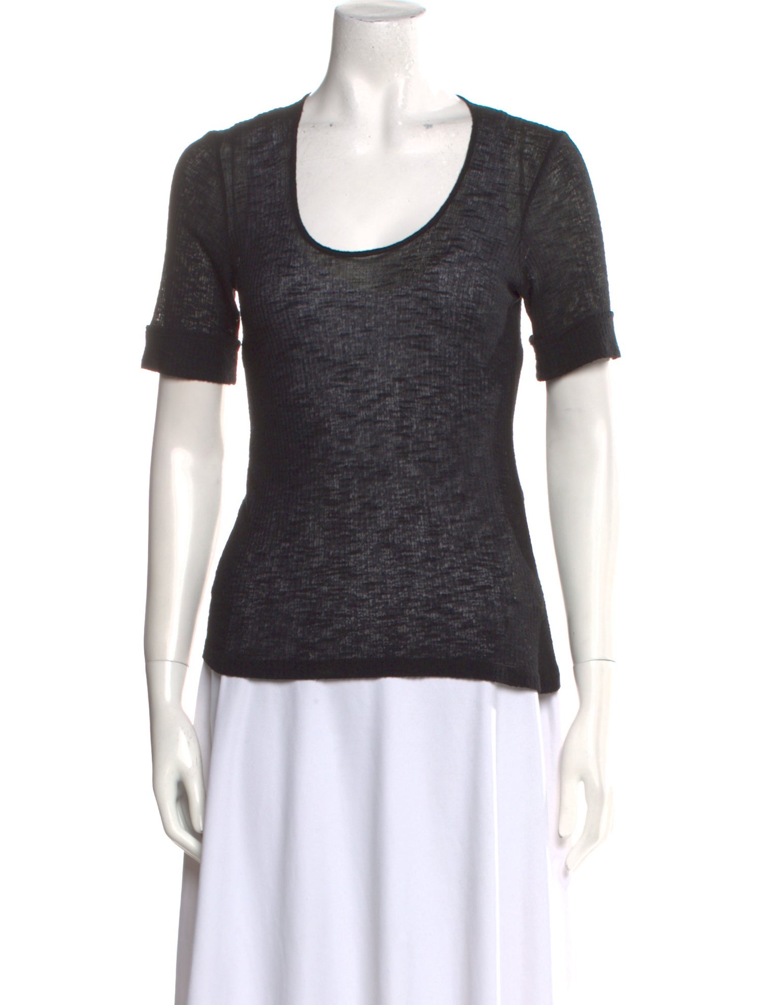 Rachel Comey Scoop Neck Short Sleeve T-Shirt
