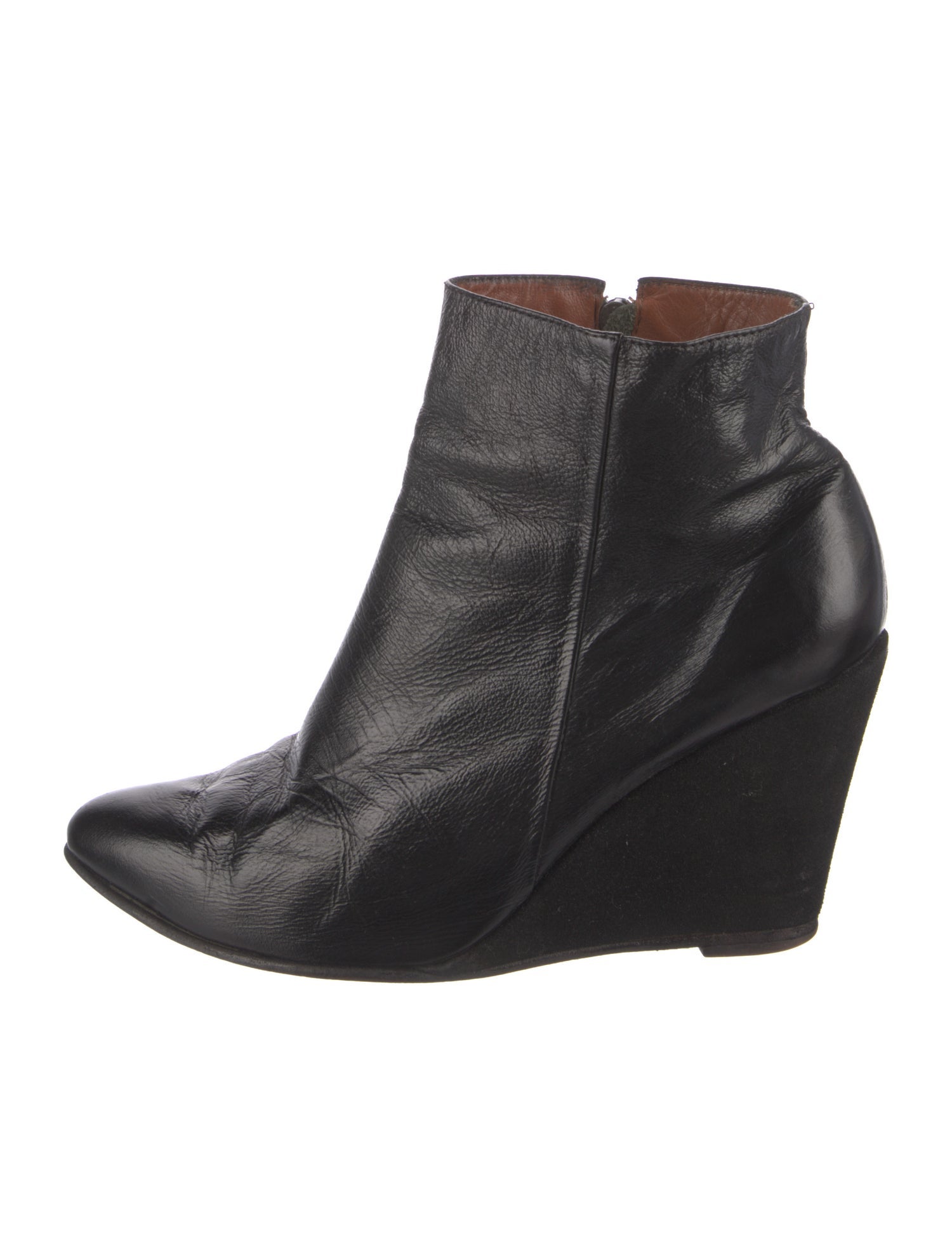 Rachel Comey Leather Leather Trim Embellishment Boots