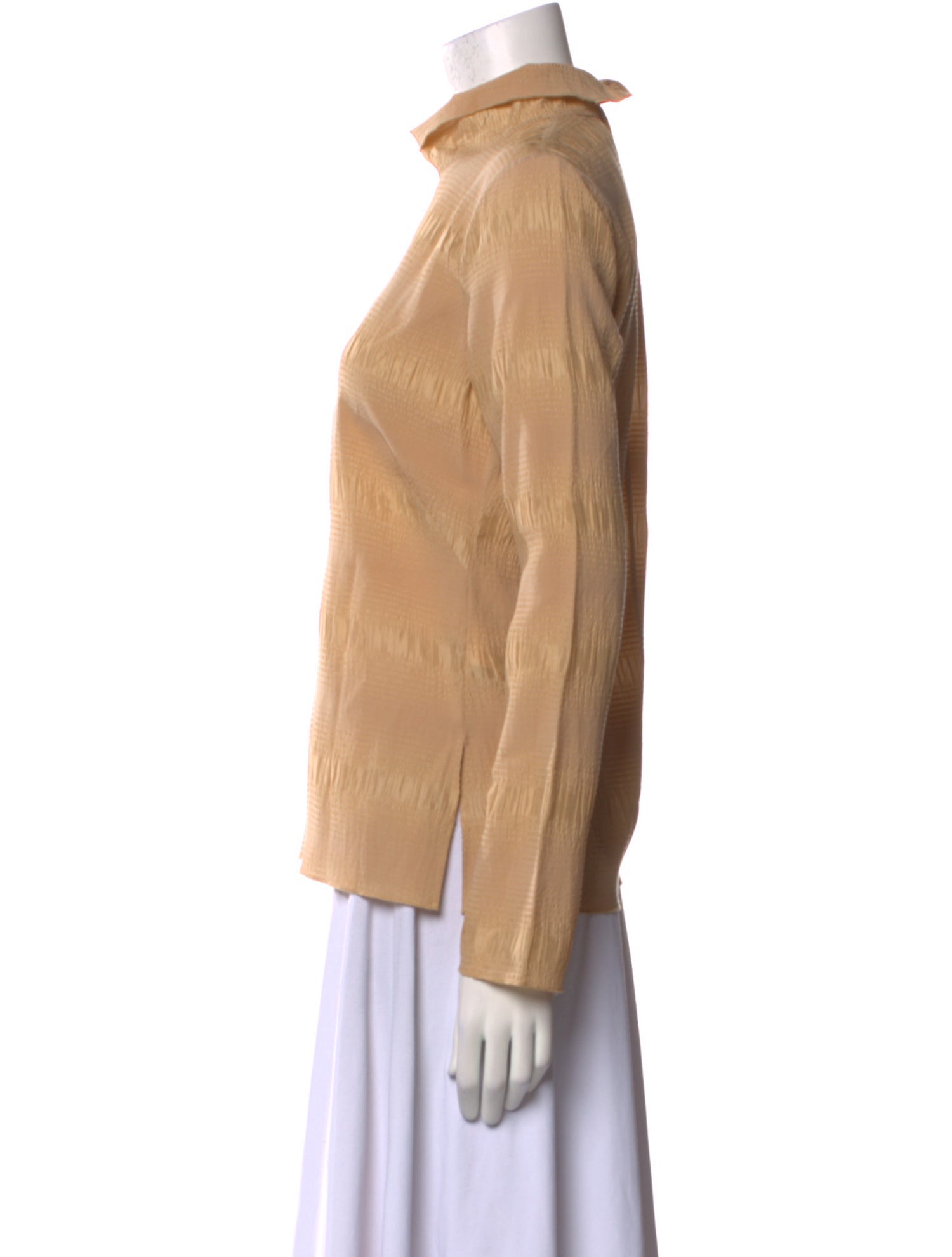 Rachel Comey Mock Neck Long Sleeve Sweatshirt