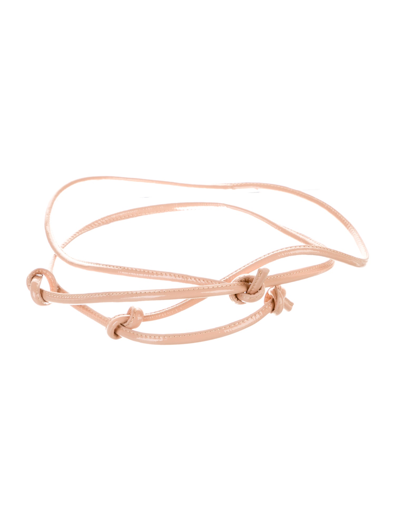 Rachel Comey Skinny Patent Leather Belt