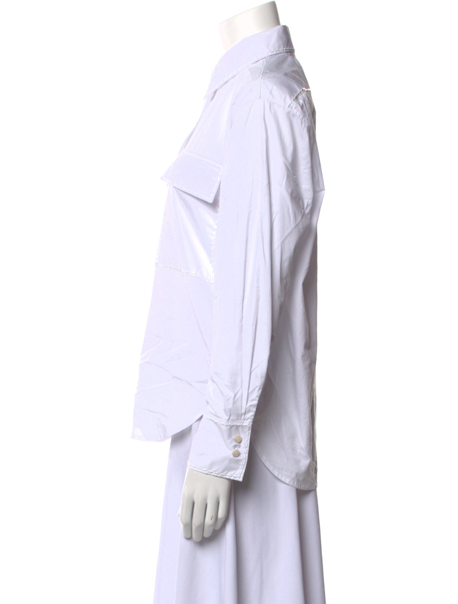 Rachel Comey Long Sleeve Button-Up Top