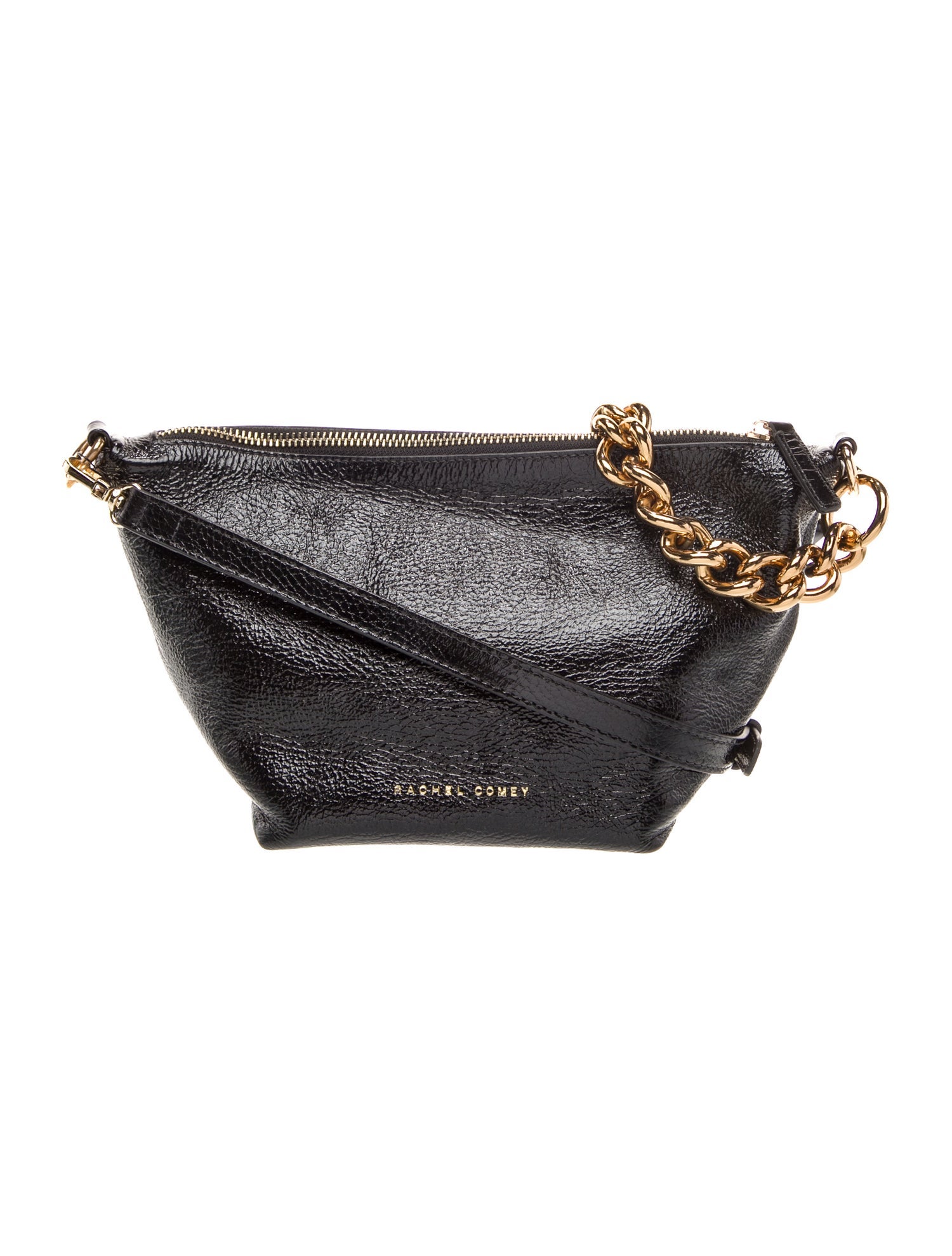 Rachel Comey Patent Leather Top Handle Bag