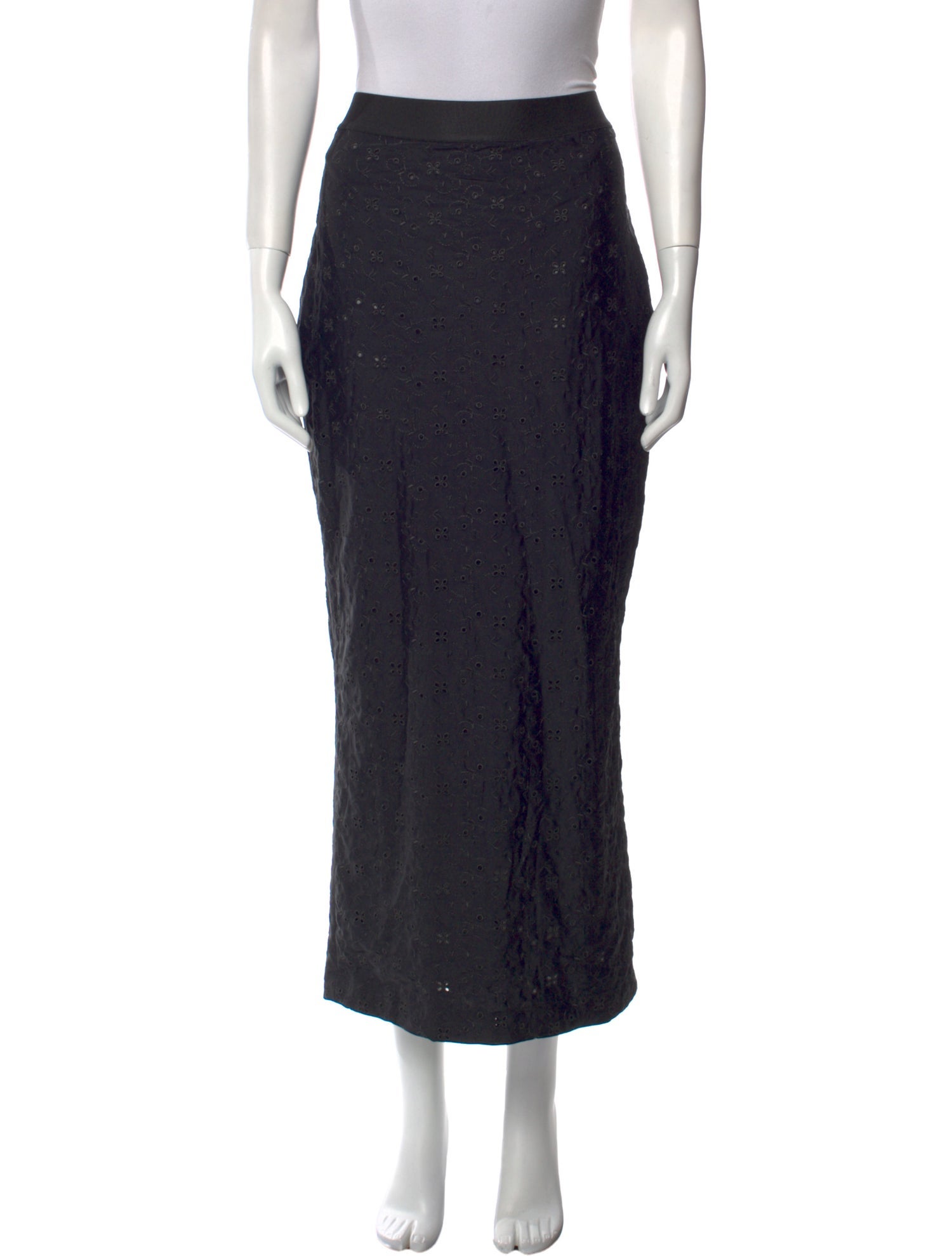 Rachel Comey Embroidered Accent Midi Length Skirt