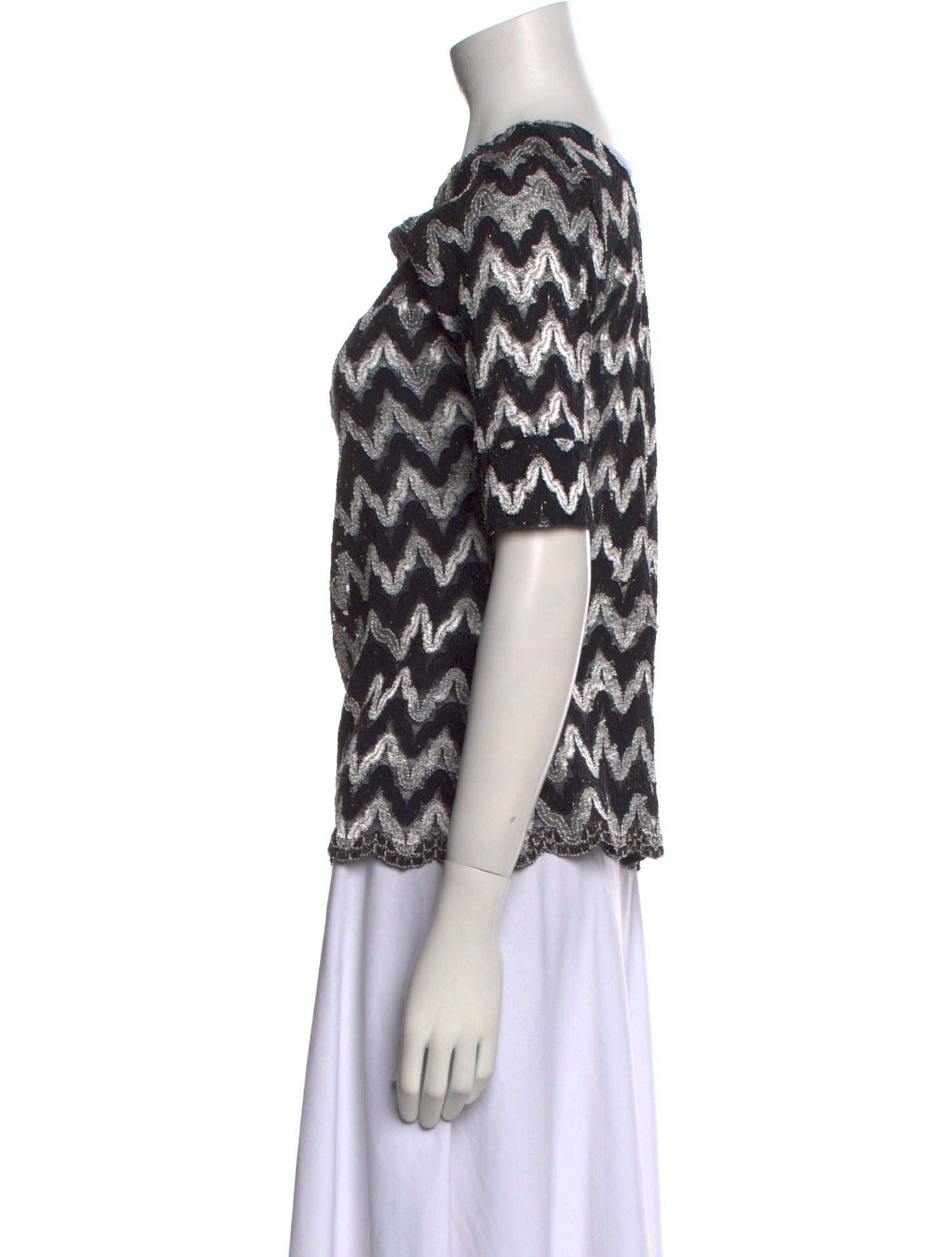 Rachel Comey Nylon Lace Pattern Blouse