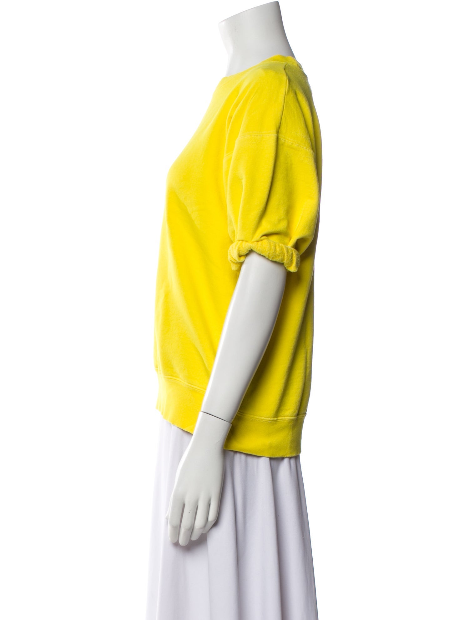 Rachel Comey Scoop Neck Short Sleeve Sweatshirt