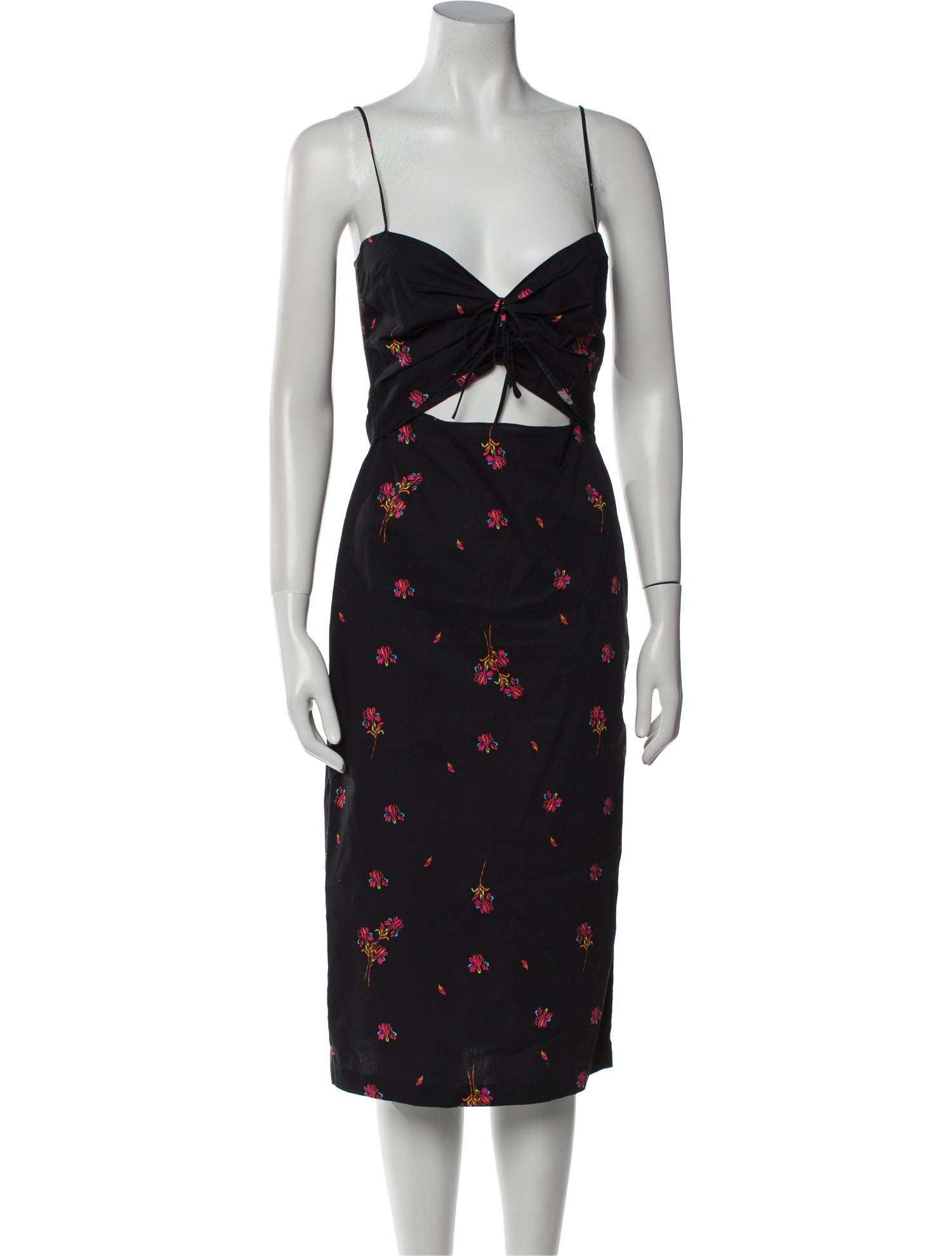 Rachel Comey Floral Print Midi Length Dress