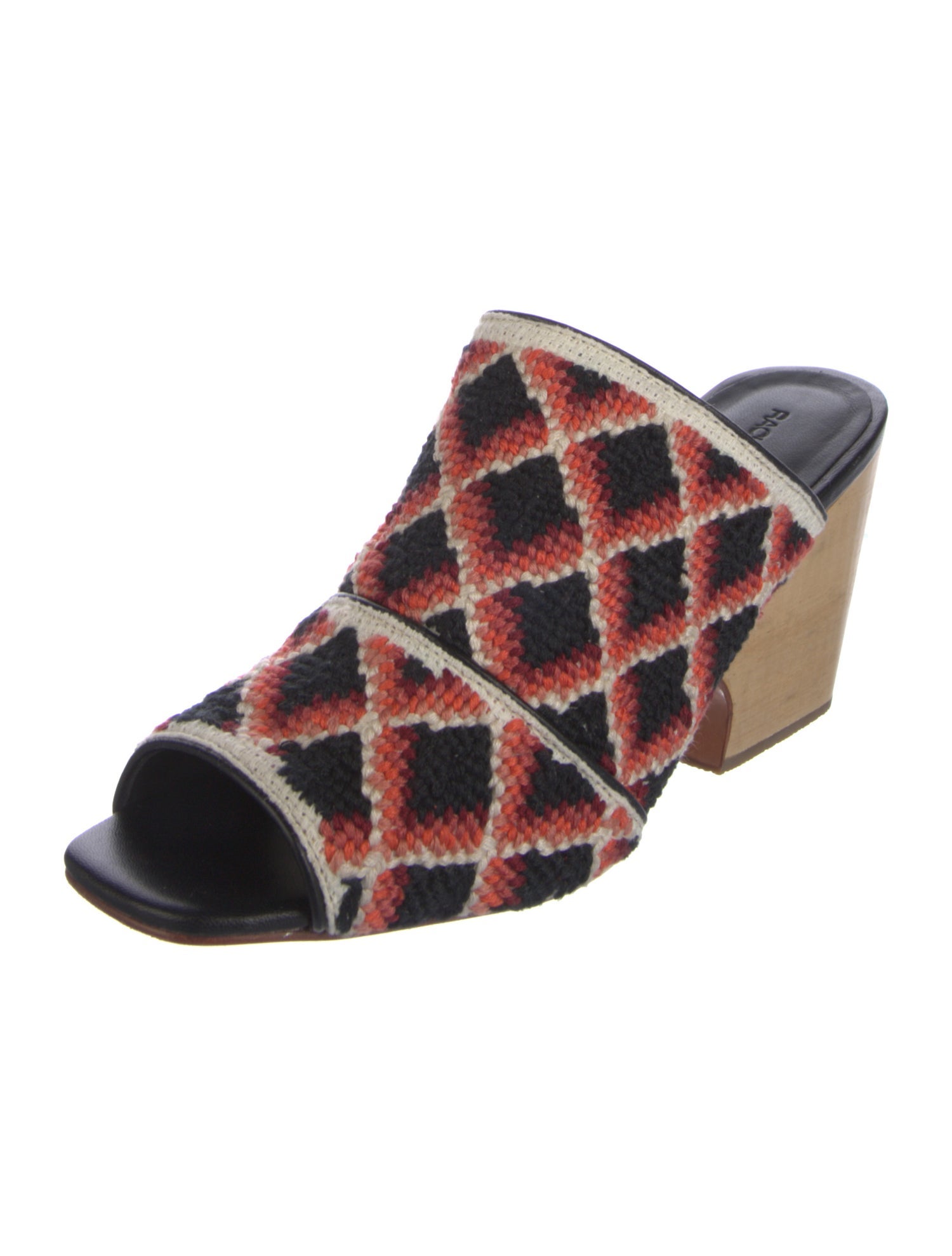 Rachel Comey Patterned Slides