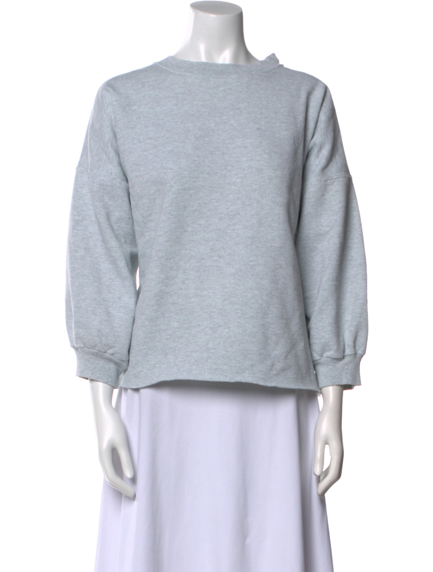 Rachel Comey Bateau Neckline Three-Quarter Sleeve Sweatshirt