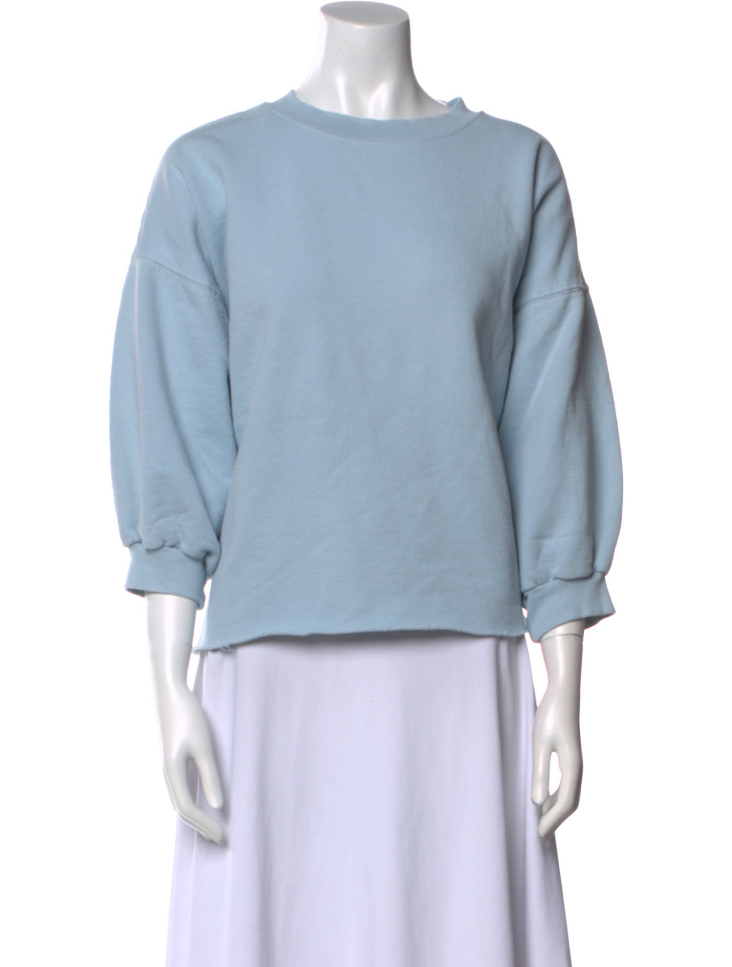 Rachel Comey Scoop Neck Three-Quarter Sleeve Sweatshirt