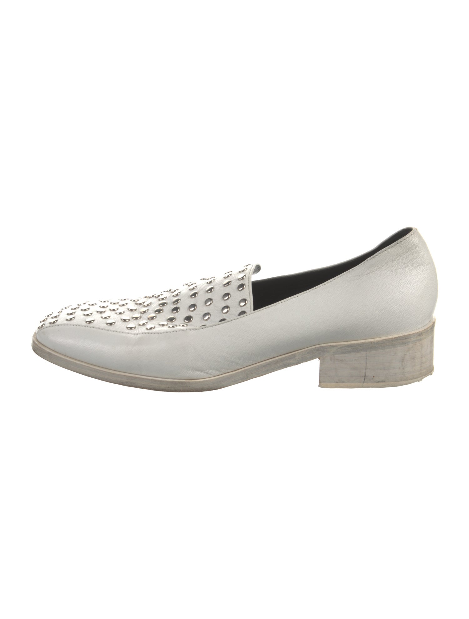 Rachel Comey Leather Studded Accents Loafers