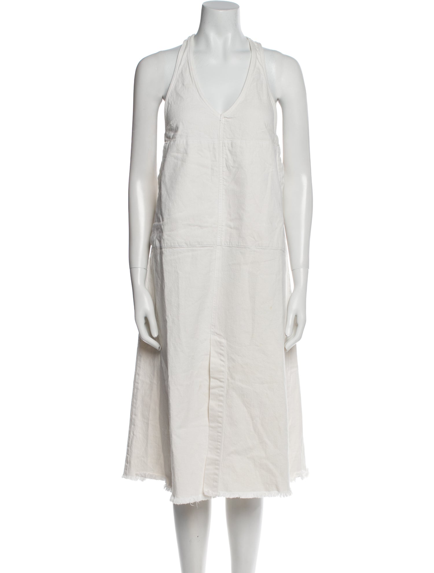 Rachel Comey V-Neck Midi Length Dress