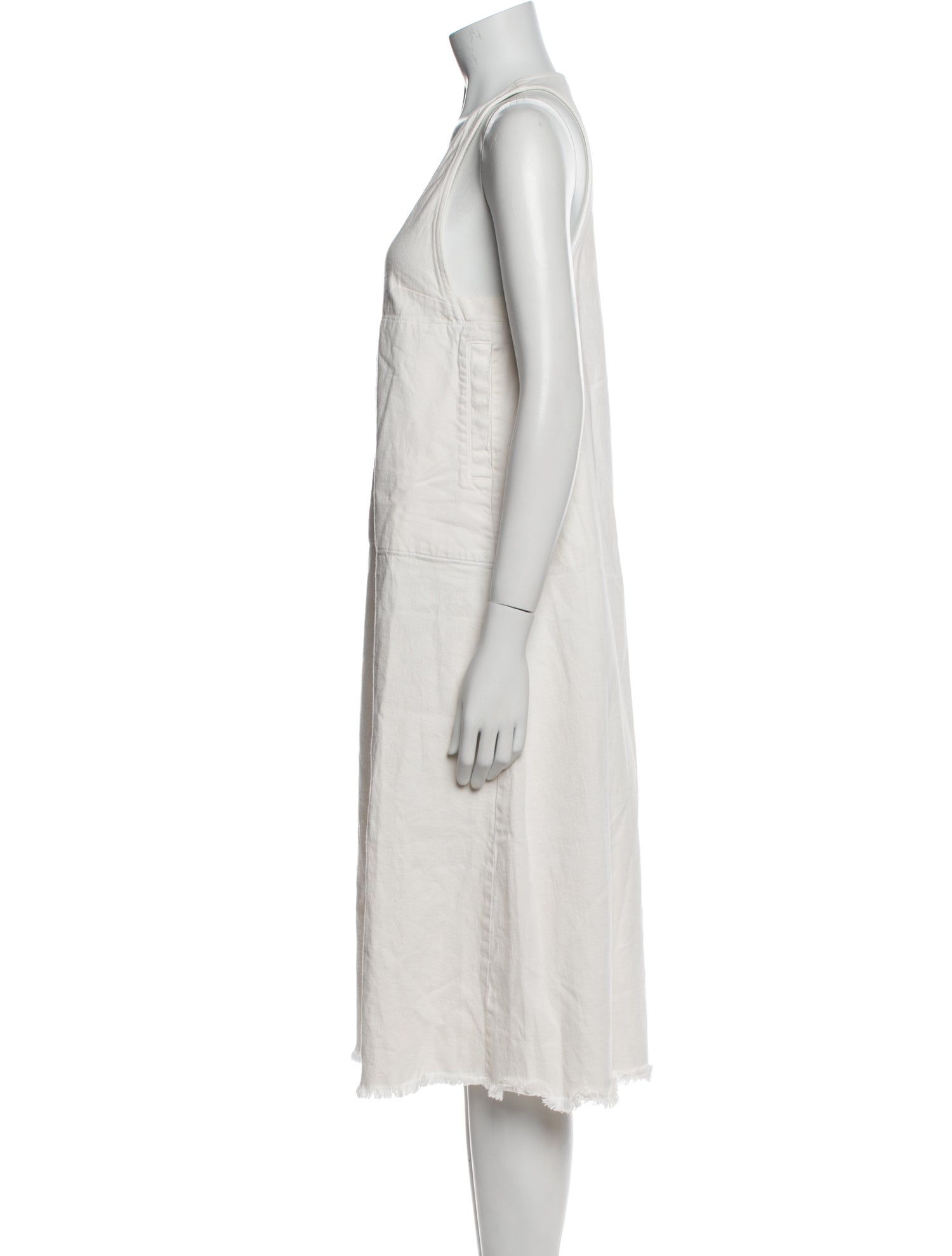 Rachel Comey V-Neck Midi Length Dress