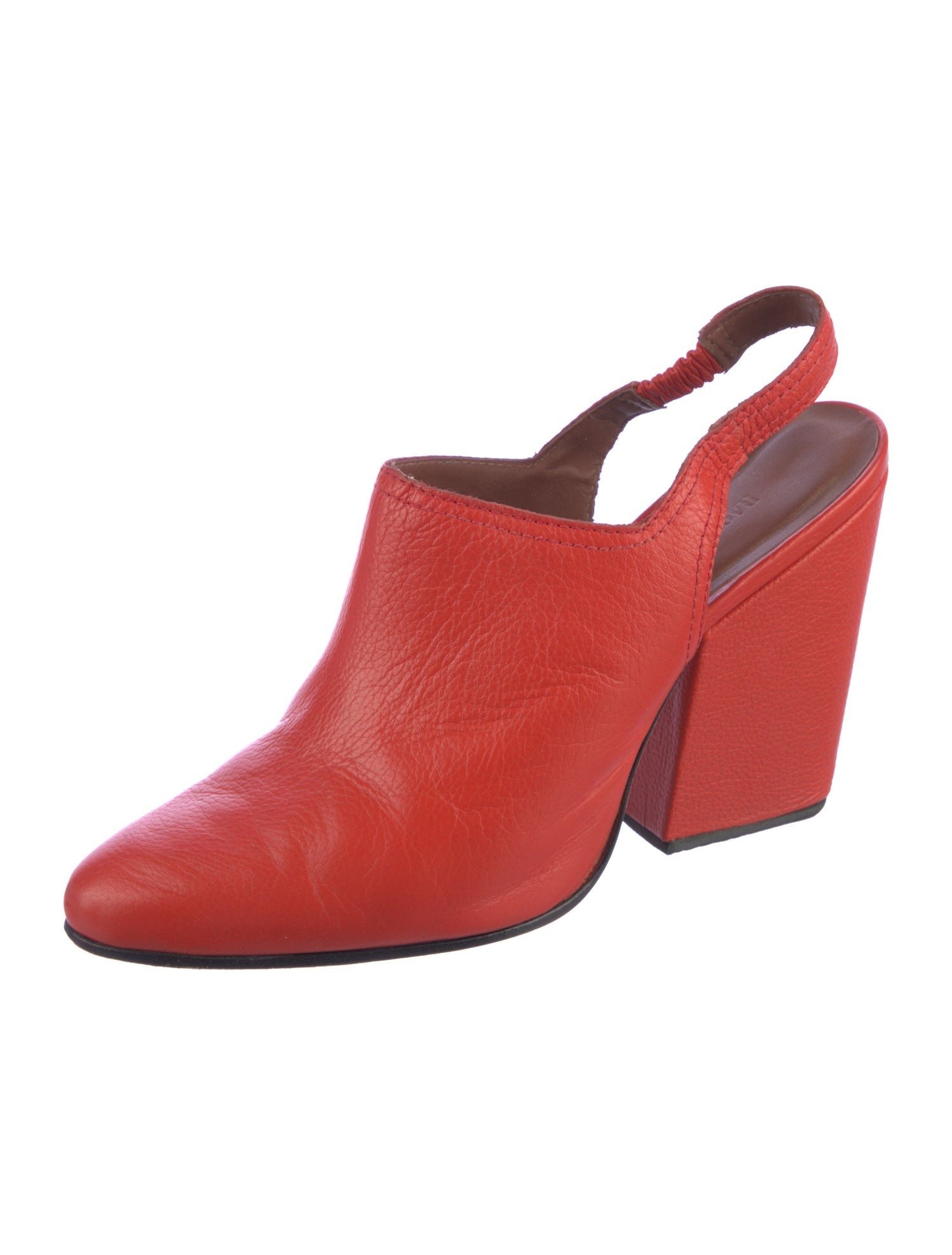 Rachel Comey Vachetta Leather Slingback Pumps