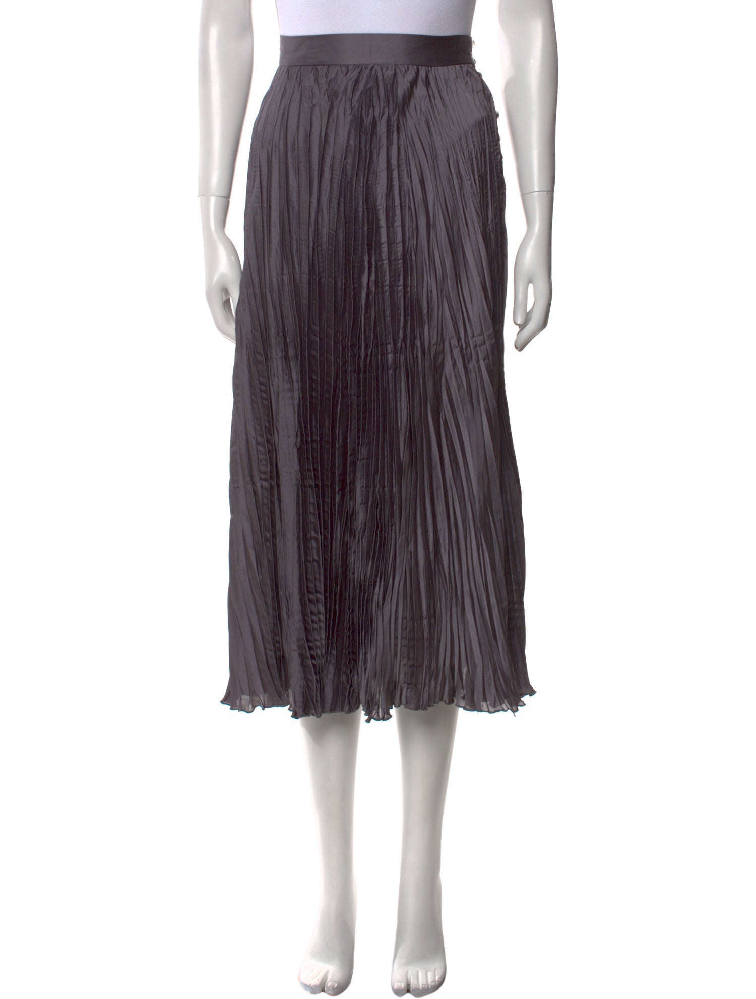 Rachel Comey Pleated Accents Midi Length Skirt