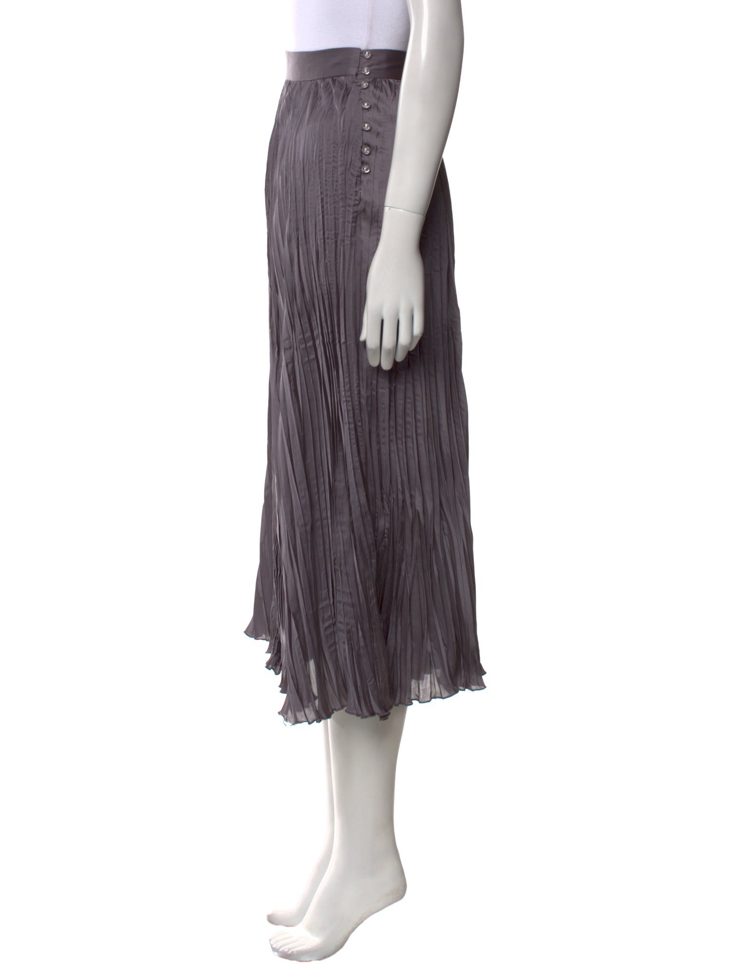 Rachel Comey Pleated Accents Midi Length Skirt