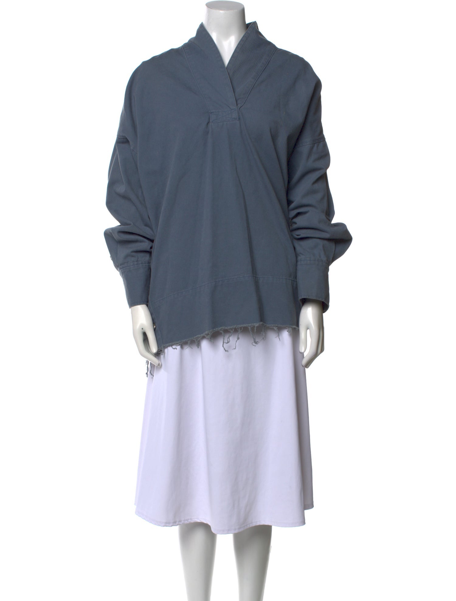 Rachel Comey V-Neck Long Sleeve Sweatshirt