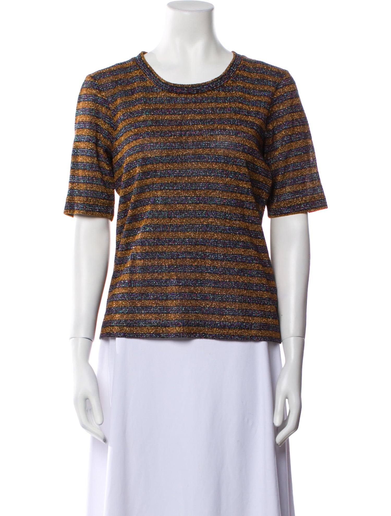 Rachel Comey Printed Scoop Neck T-Shirt