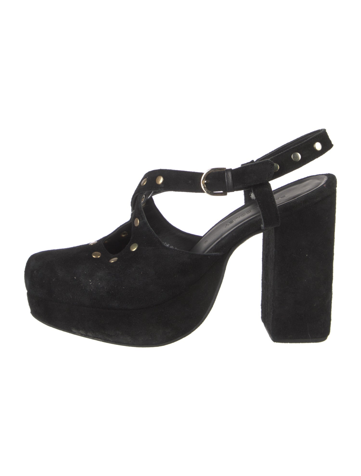 Rachel Comey Suede Studded Accents Pumps
