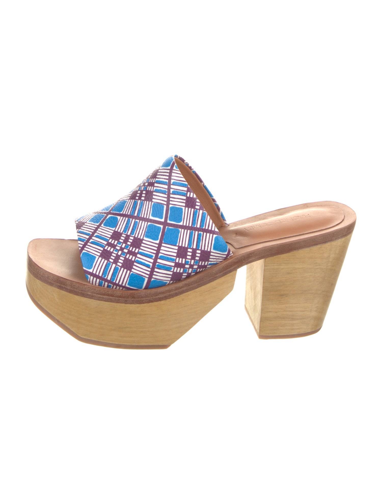 Rachel Comey Leather Printed Slides