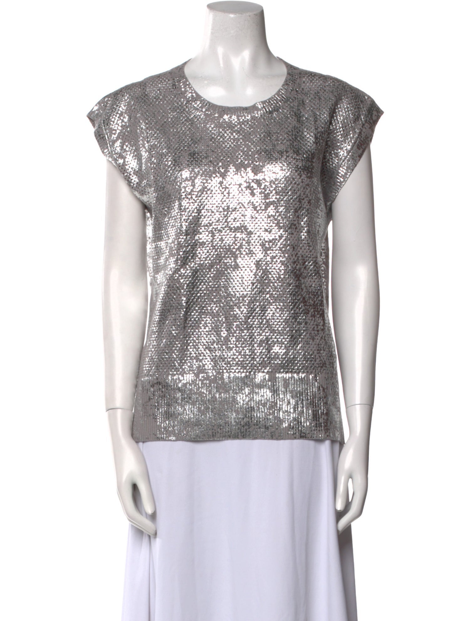 Rachel Comey Scoop Neck Short Sleeve Top