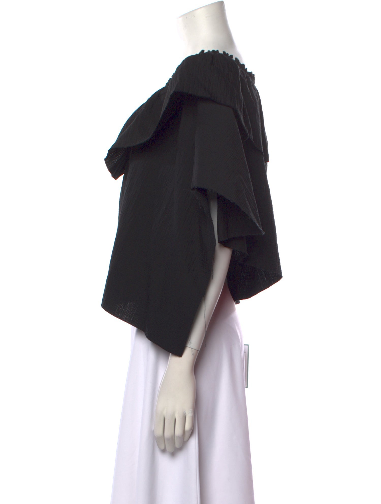 Rachel Comey Scoop Neck Long Sleeve Blouse