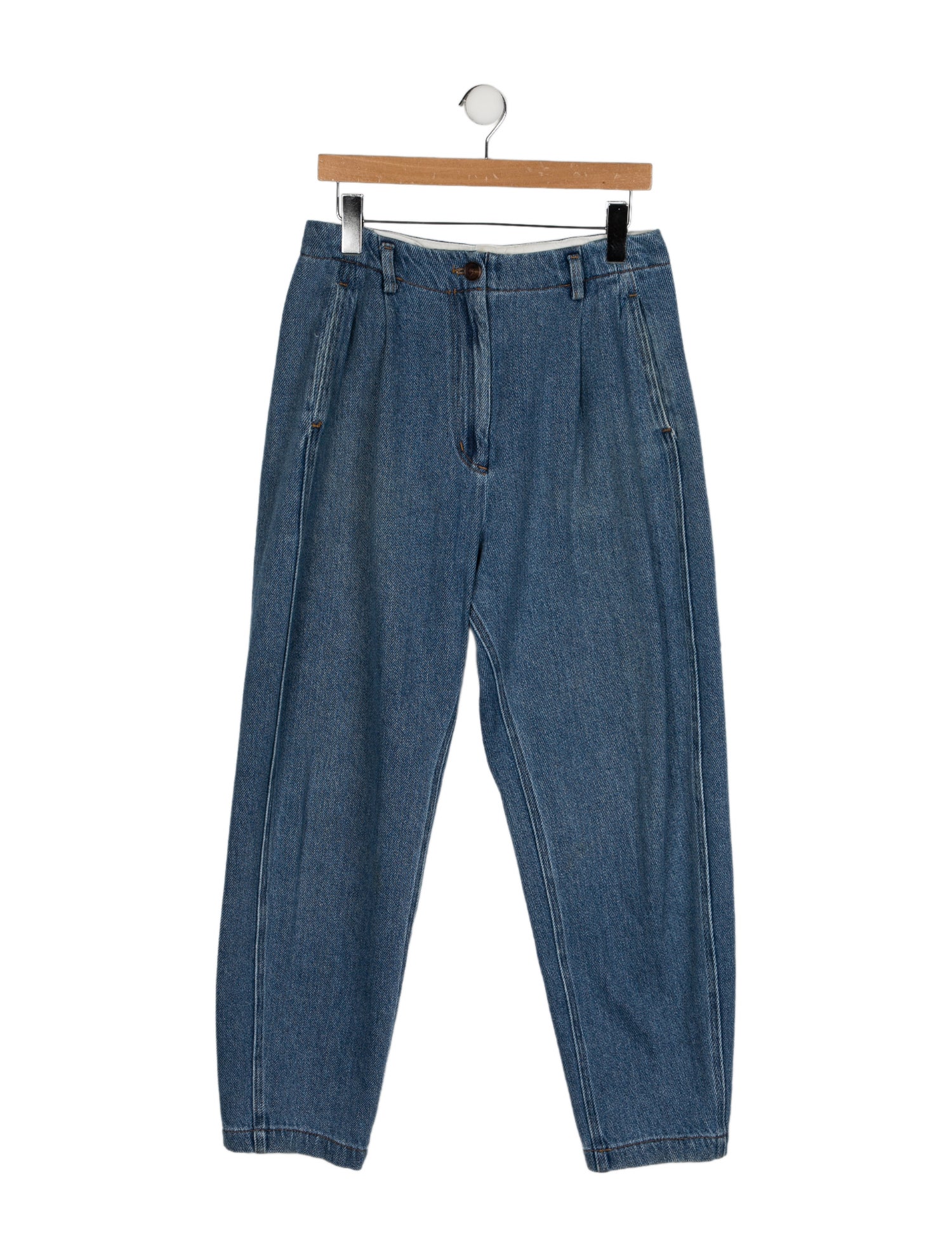 Rachel Comey High-Rise Straight Leg Jeans