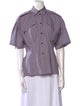 Rachel Comey Short Sleeve Button-Up Top