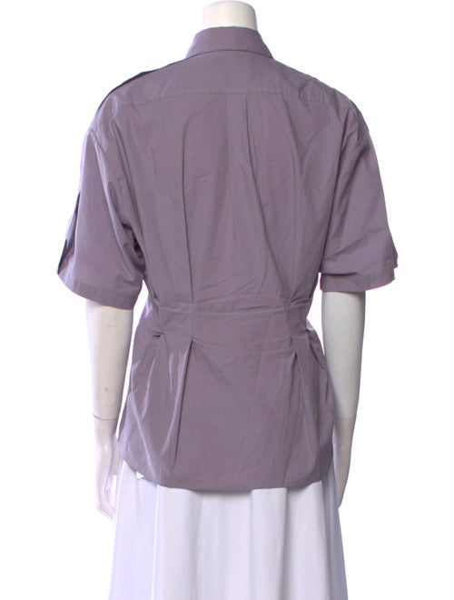 Rachel Comey Short Sleeve Button-Up Top