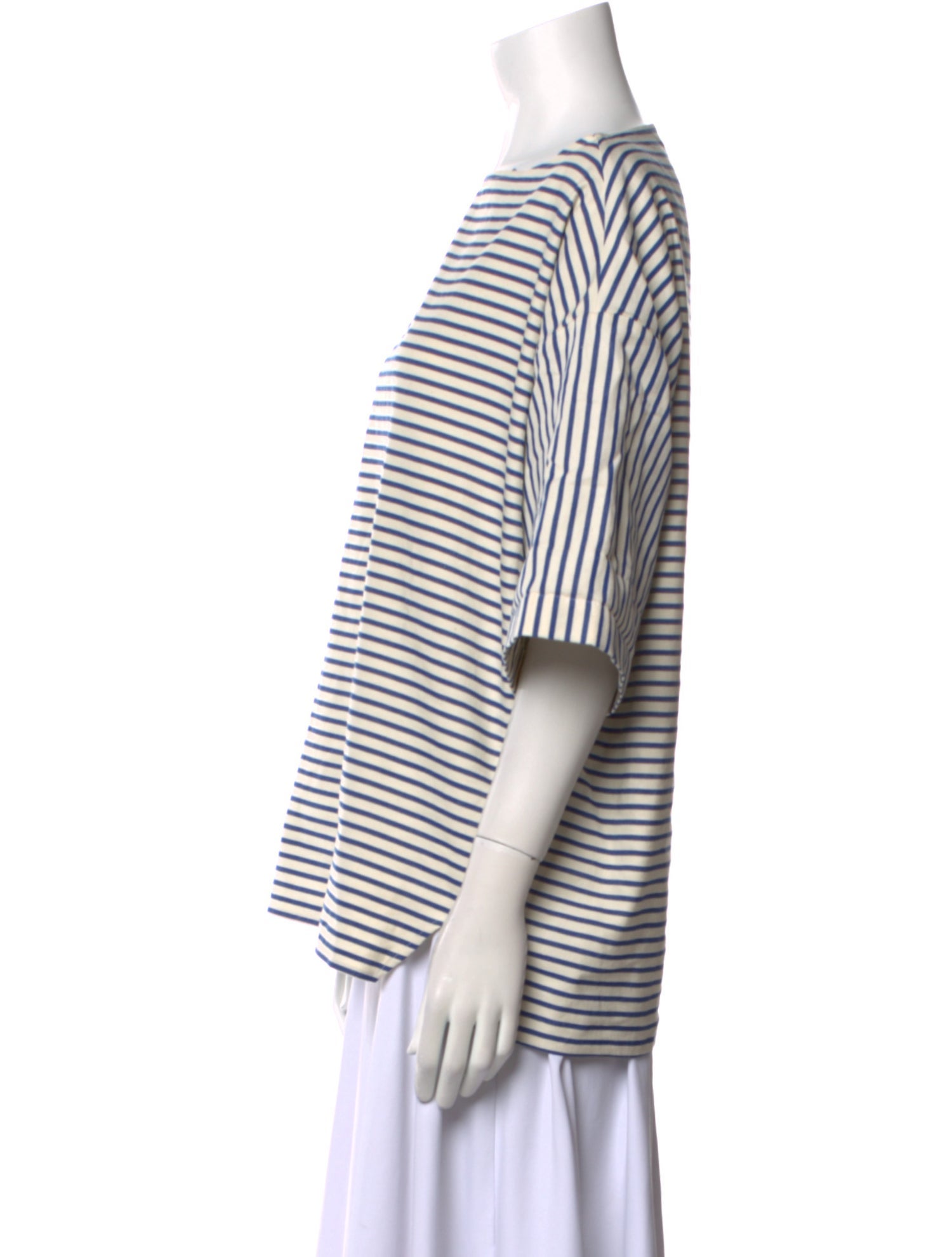 Rachel Comey Striped Bateau Neckline T-Shirt