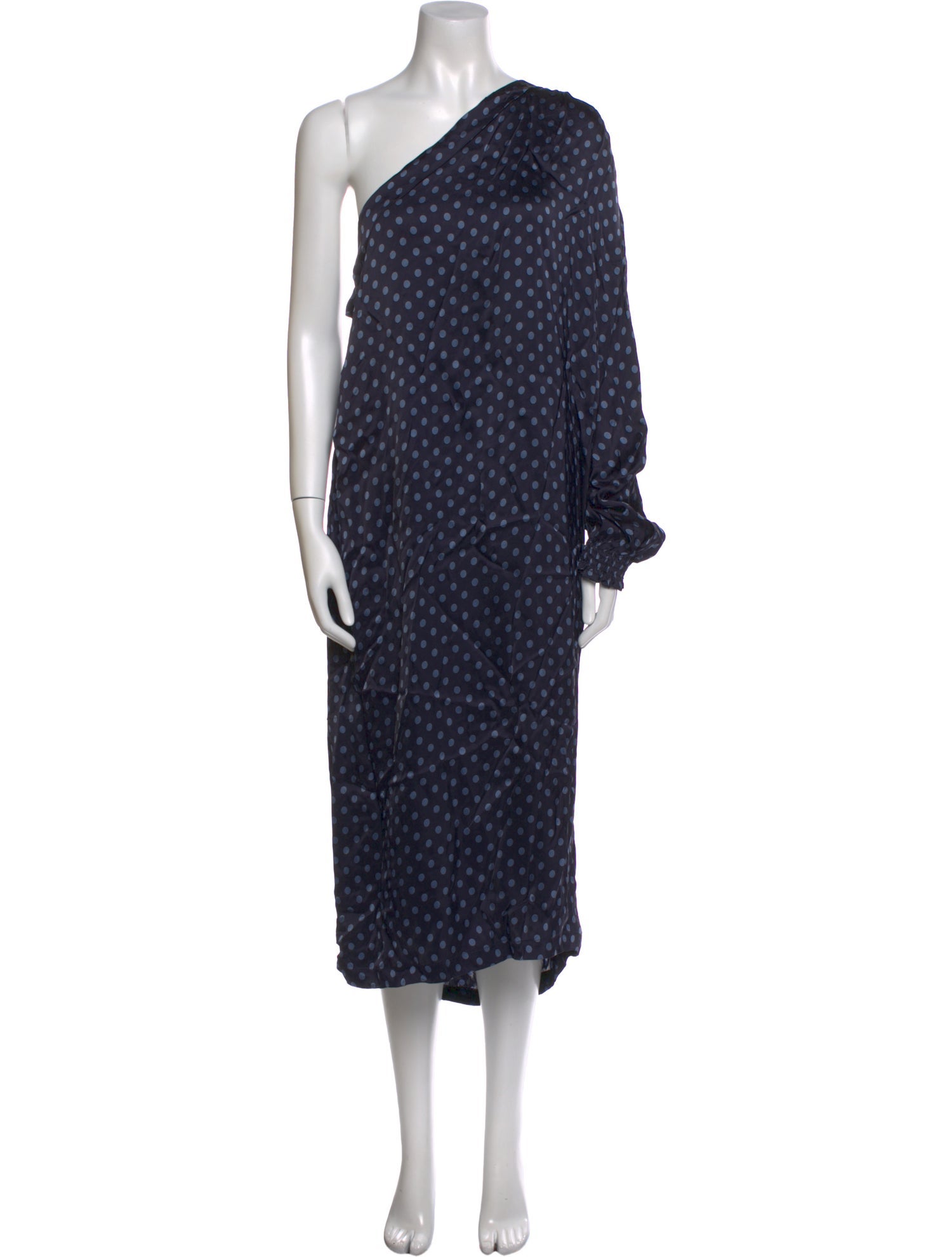 Rachel Comey Polka Dot Print Midi Length Dress