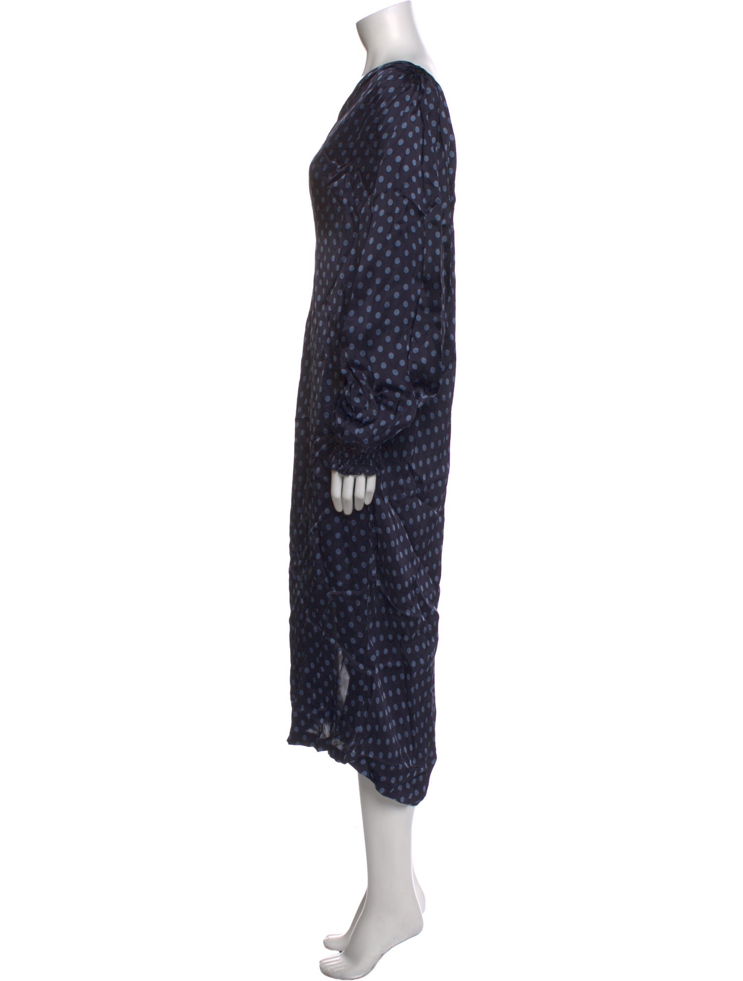 Rachel Comey Polka Dot Print Midi Length Dress