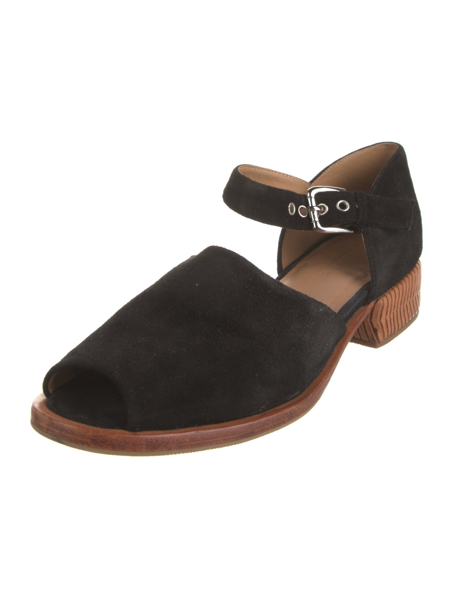 Rachel Comey Suede Mary Jane Flats